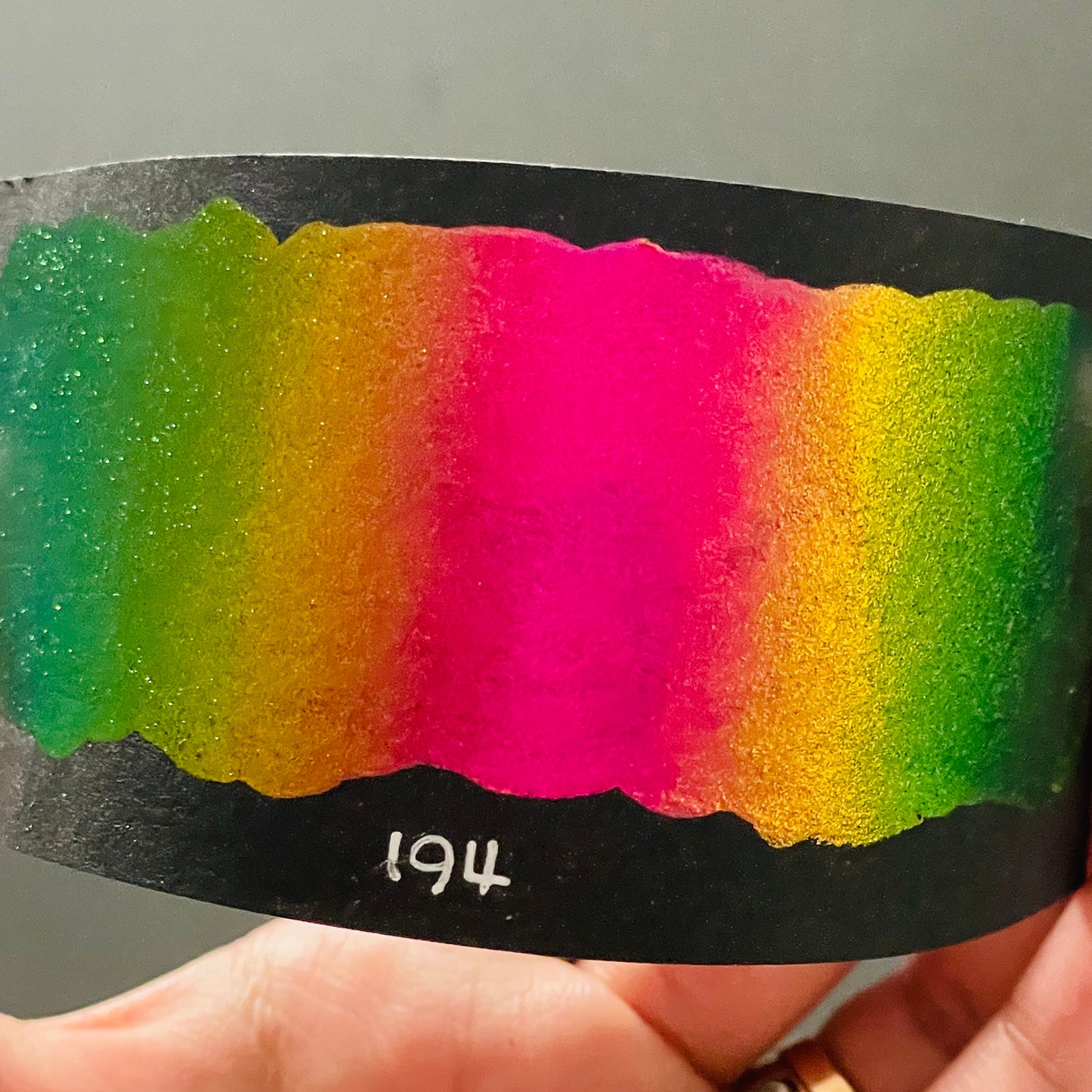 No.194 Half  Vivid series Handmade Super Chrome Color Shift Watercolor Paint