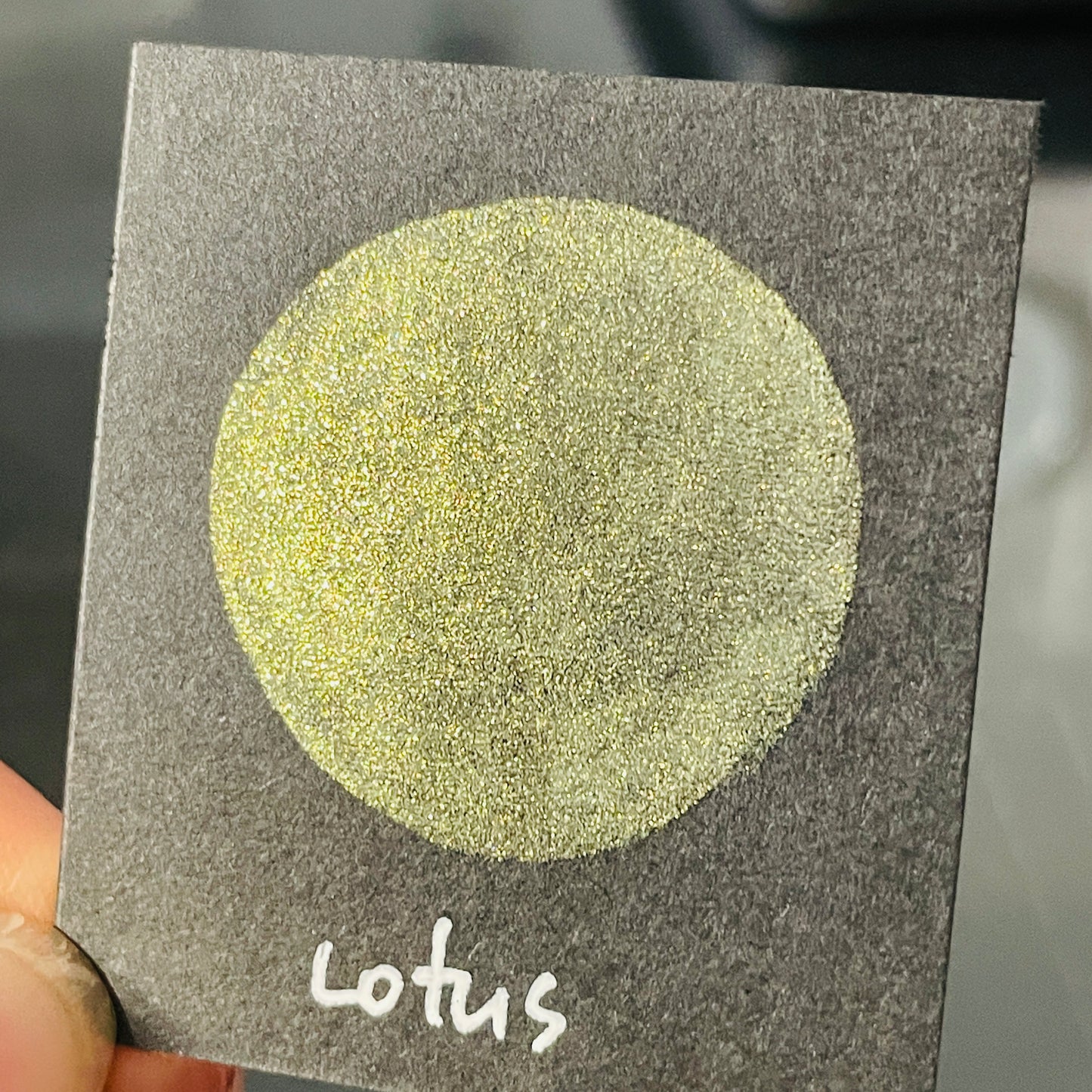 Lotus Flower Field Series Handmade Shimmer Mica Glitter Watercolor Paints