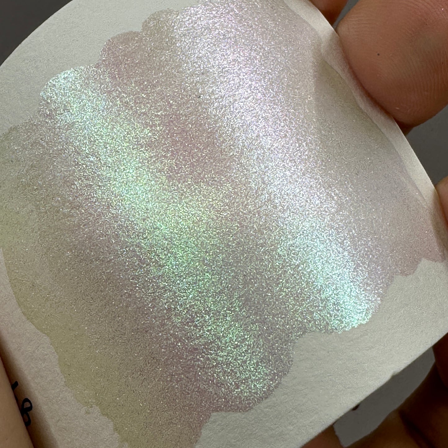 No. 68 Fairy colorshift watercolor paint half pan