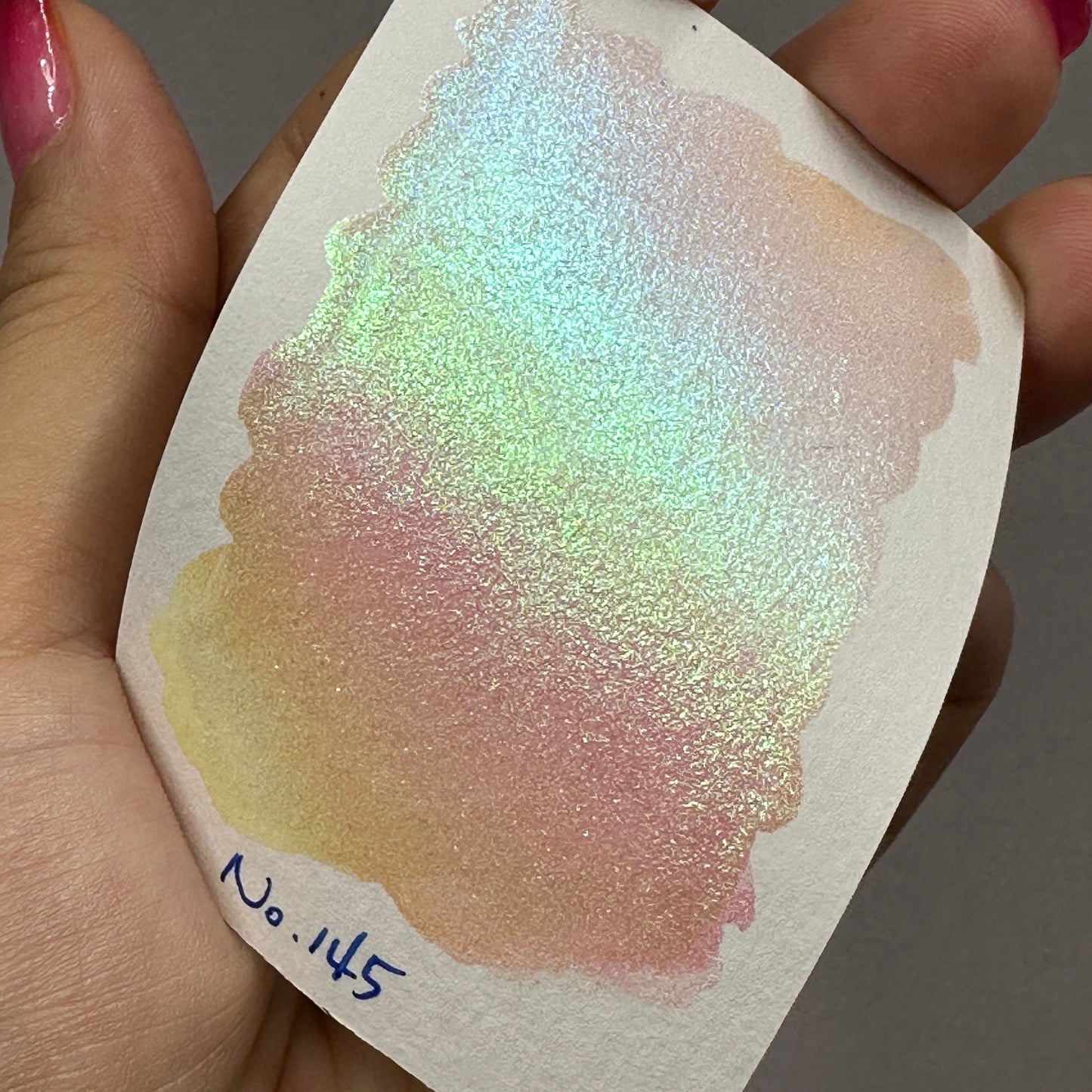 No.145 Fairy half /quarter/Button colorshift handmade watercolor paints