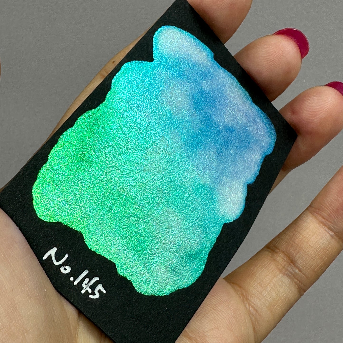 No.145 Fairy half /quarter/Button colorshift handmade watercolor paints