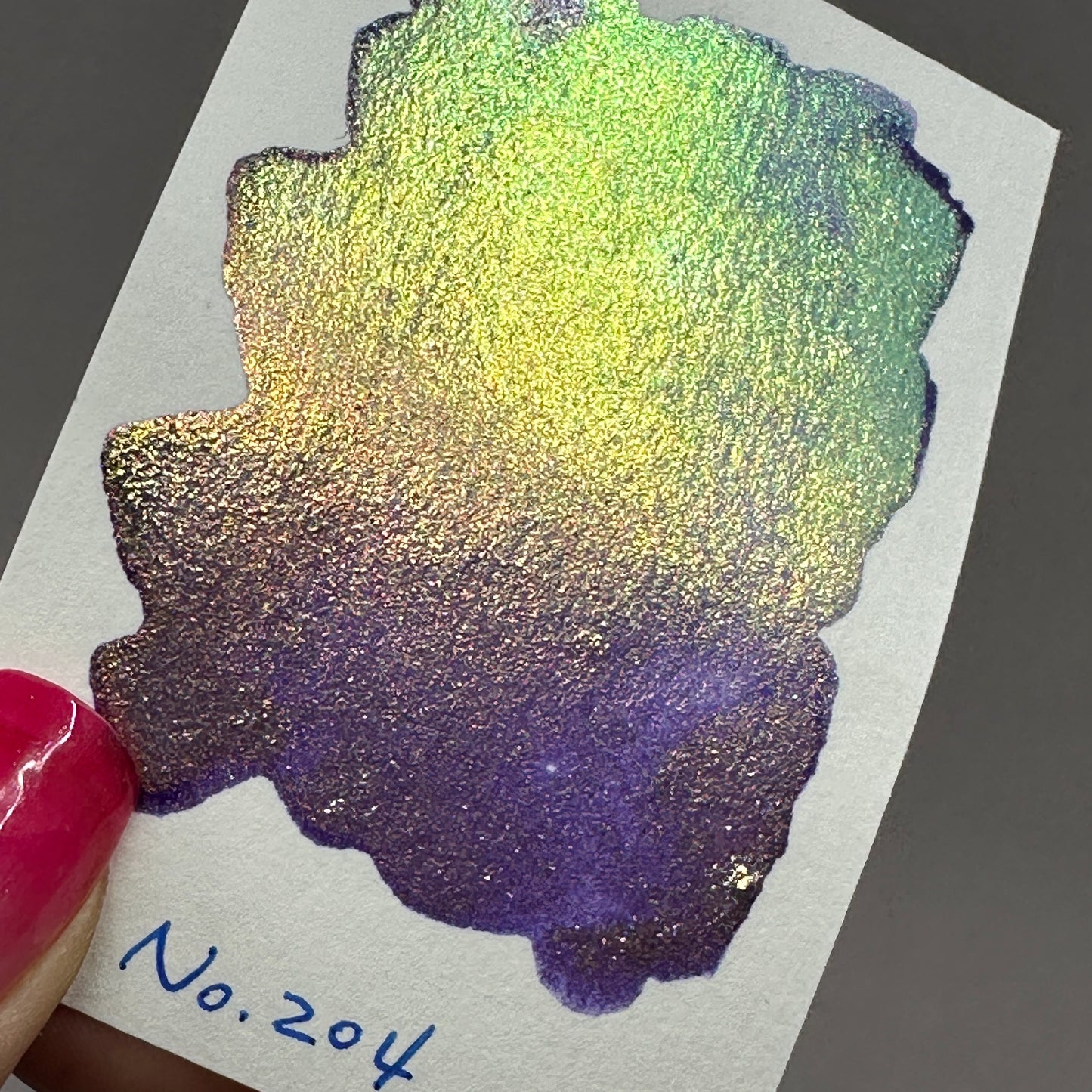 No.204 Tropical Series Handmade Super Color Shift Watercolor Paint