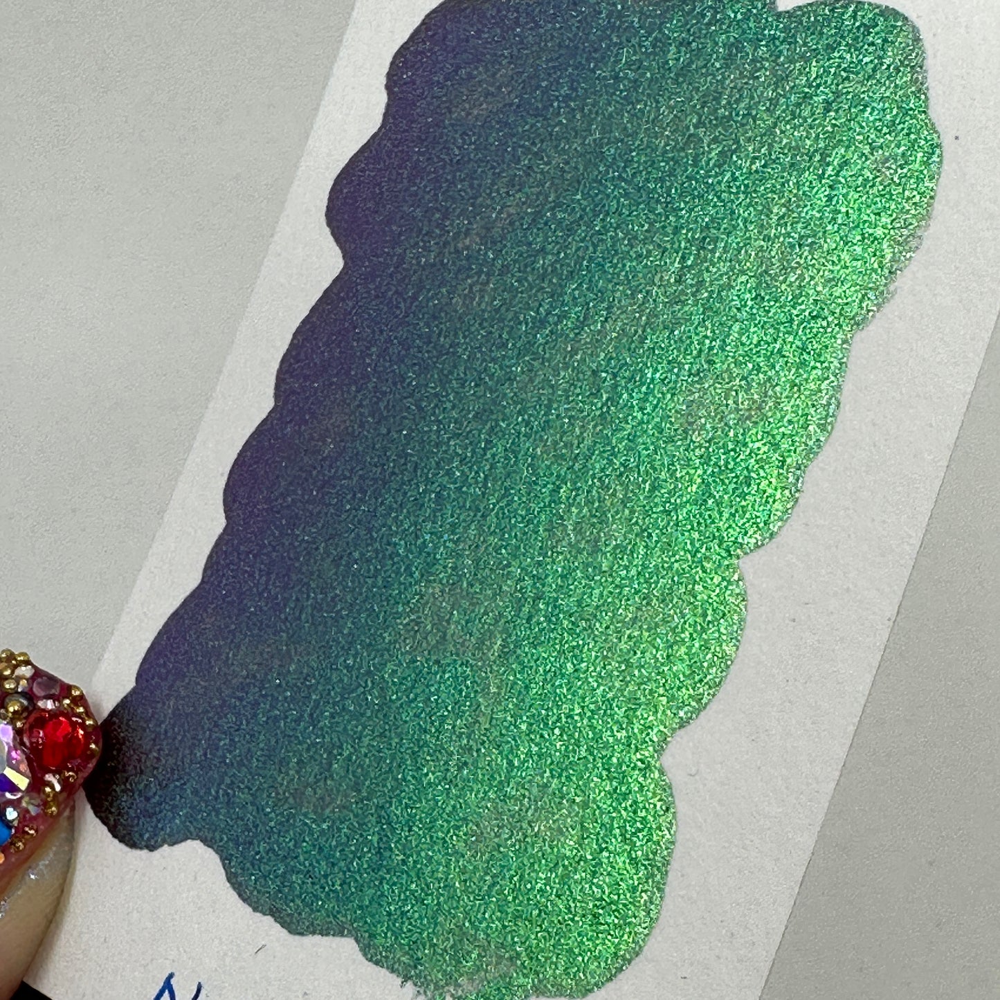 No. 24 Pearl color shift watercolor paint Half/Quarter/Mini