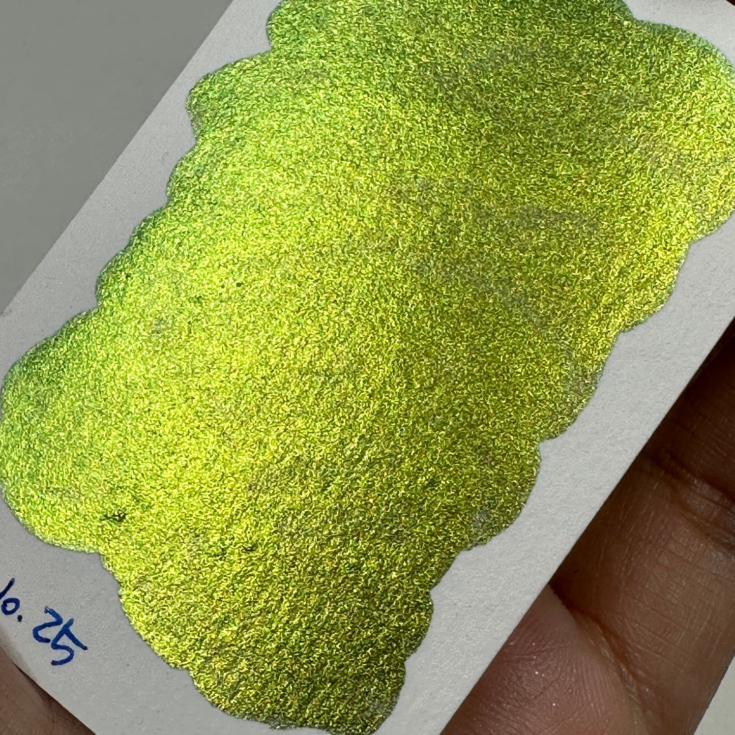 No. 25 Pearl color shift watercolor paint Half/Quarter/Mini
