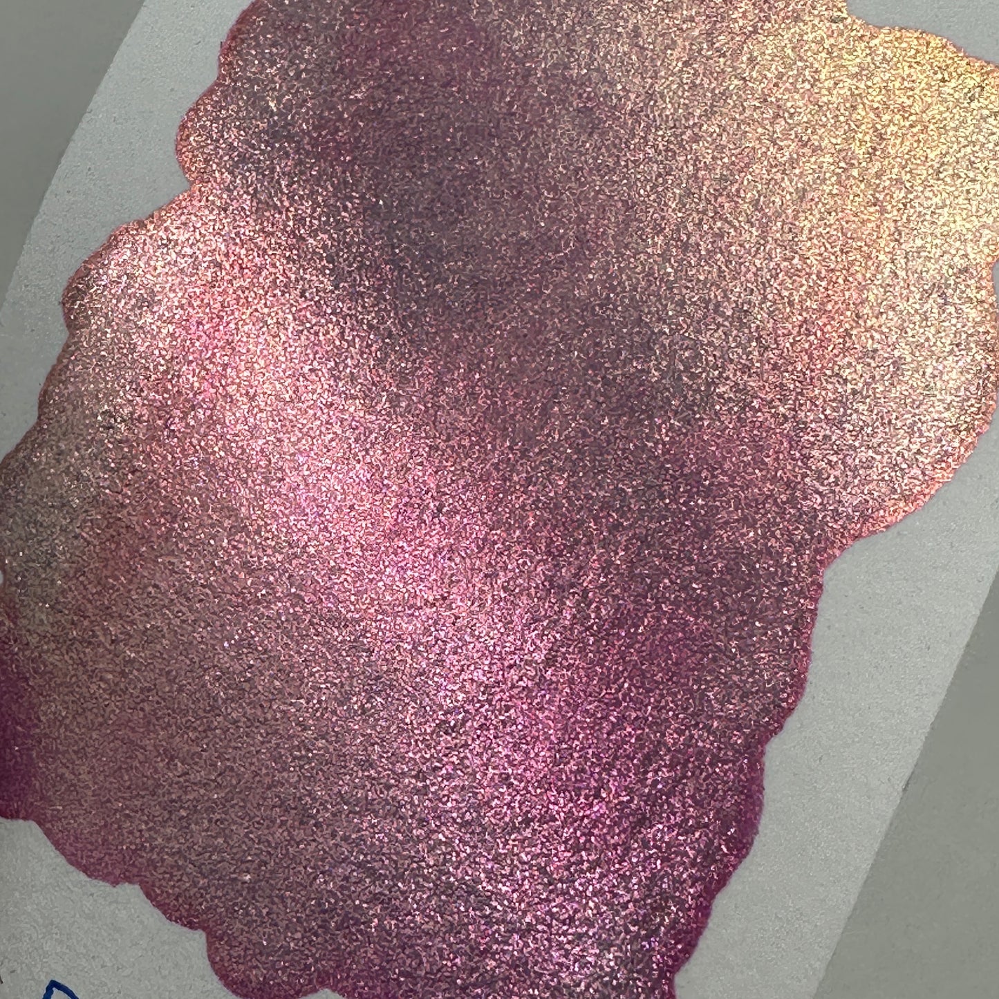Red Rainbow Super Color Shift Handmade Shimmer Watercolor Paint