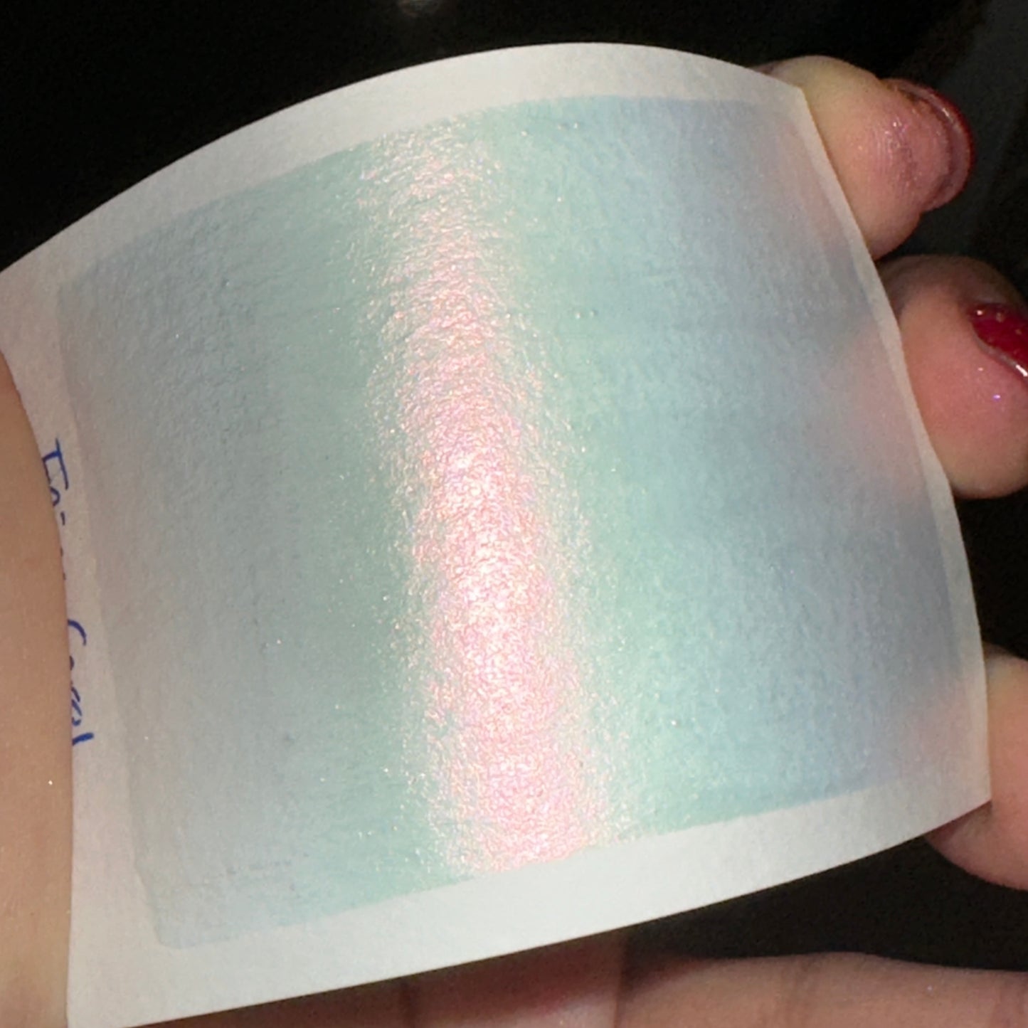 Fairy Coral watercolor paints half pan