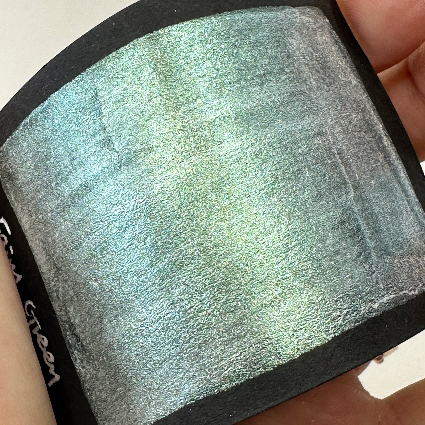 5 Color fairy set for Handmade Shimmer Metallic watercolor paints half pans in Tin case