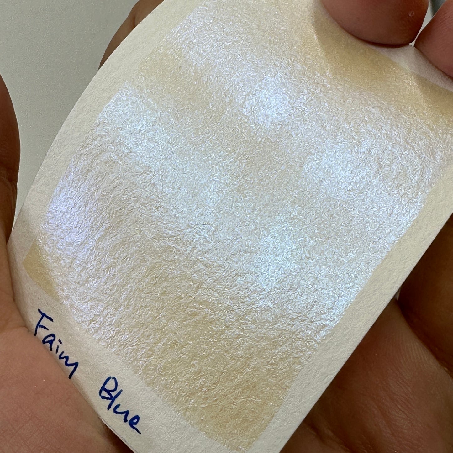 Fairy Blue watercolor paints half pan