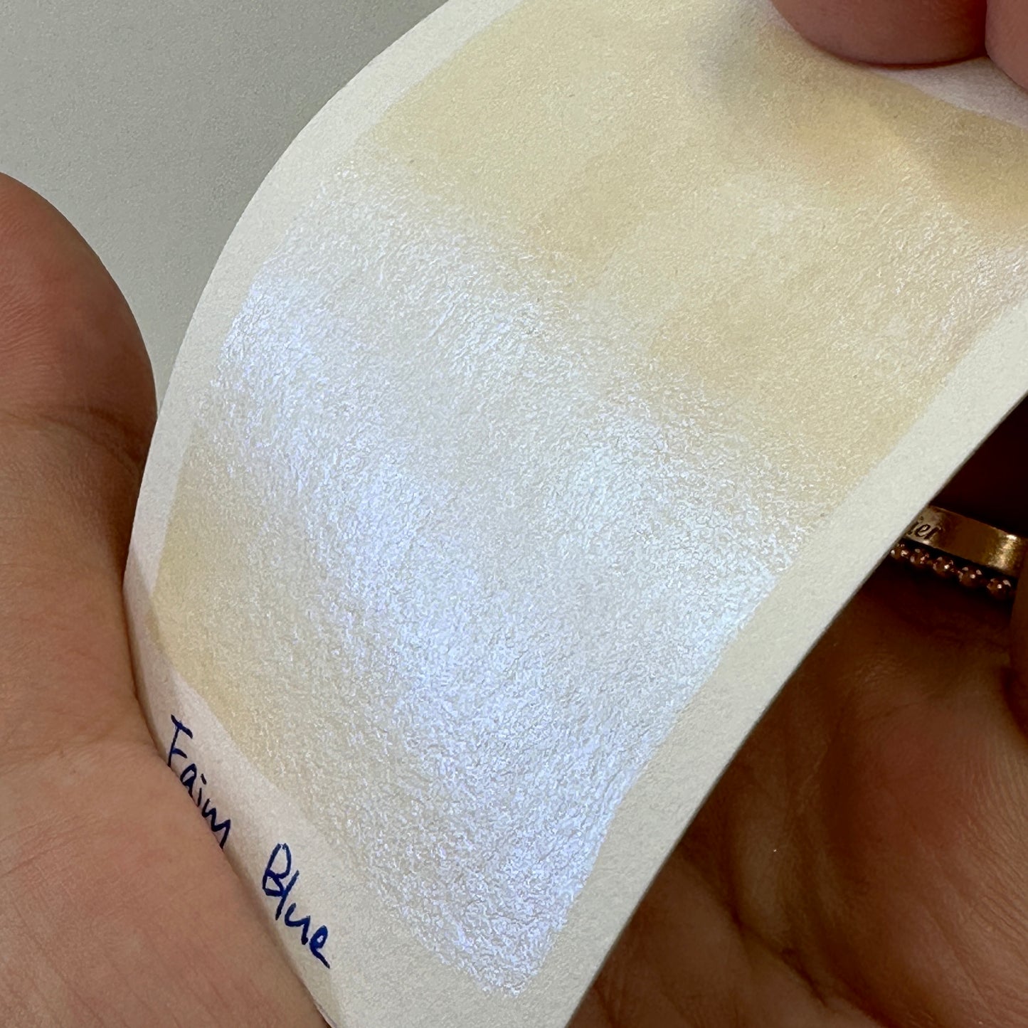 Fairy Blue watercolor paints half pan