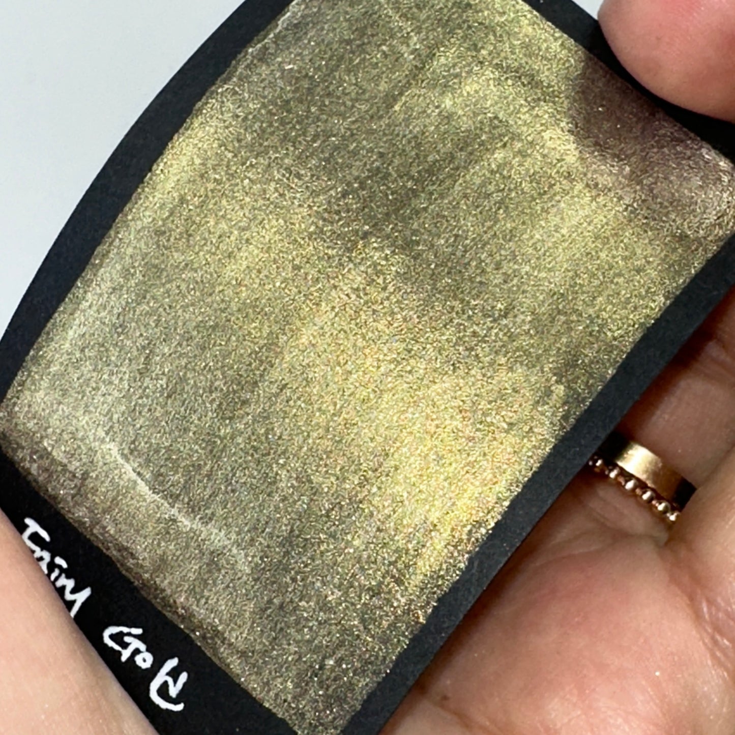 Fairy Gold watercolor paints half pan