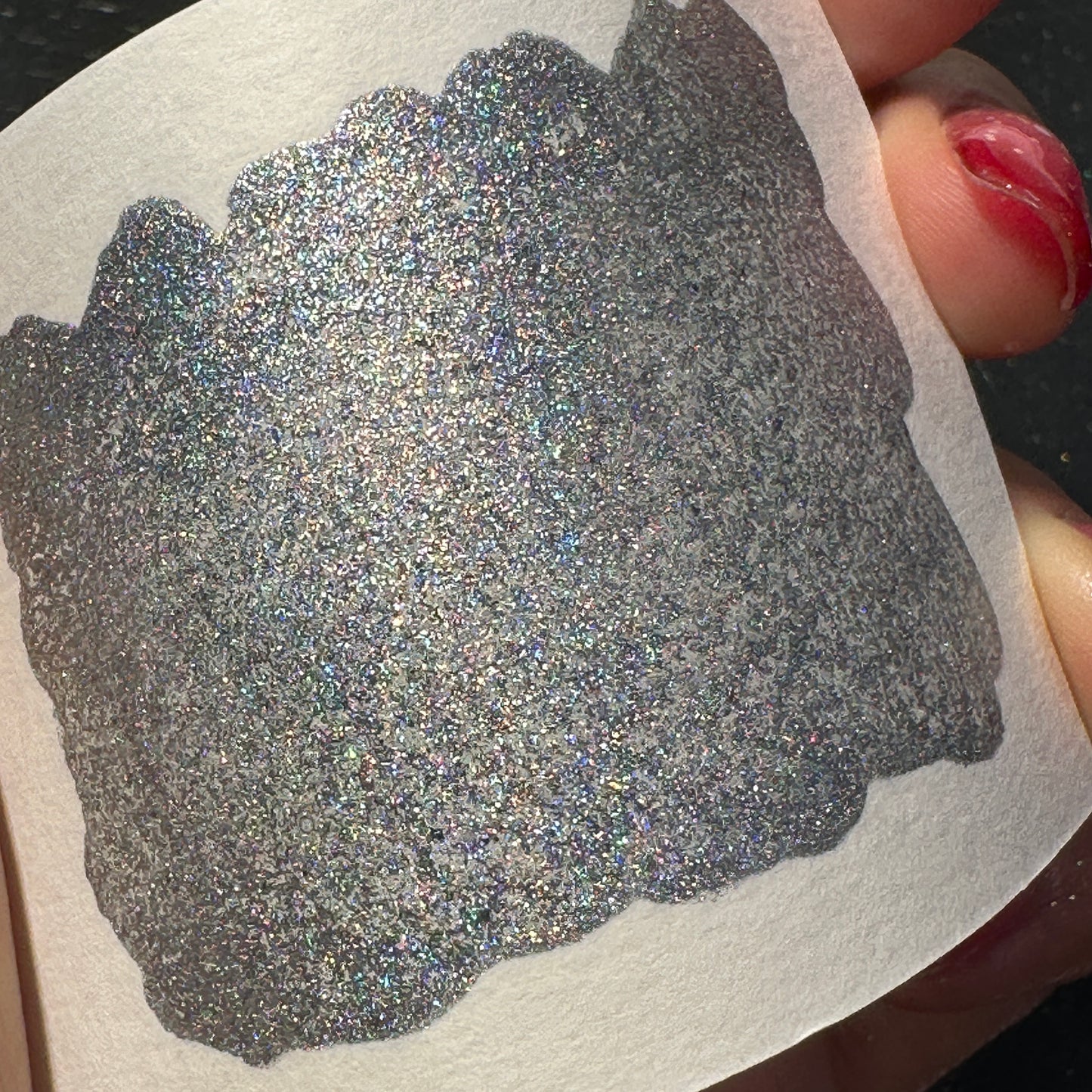 Limited Disco Holo Watercolor paint Half/Quarter/Button pan
