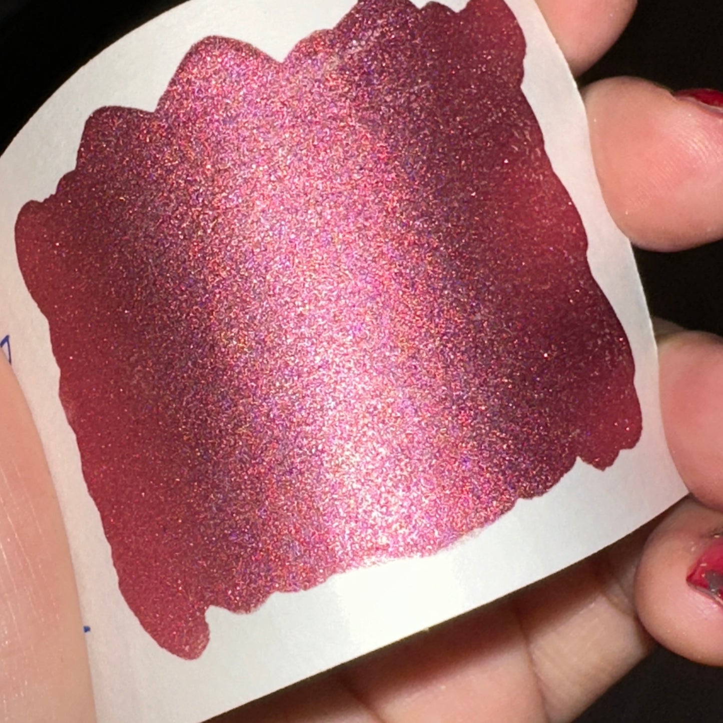 Limited PKHD pink holodust watercolor paint Half/Quarter pan