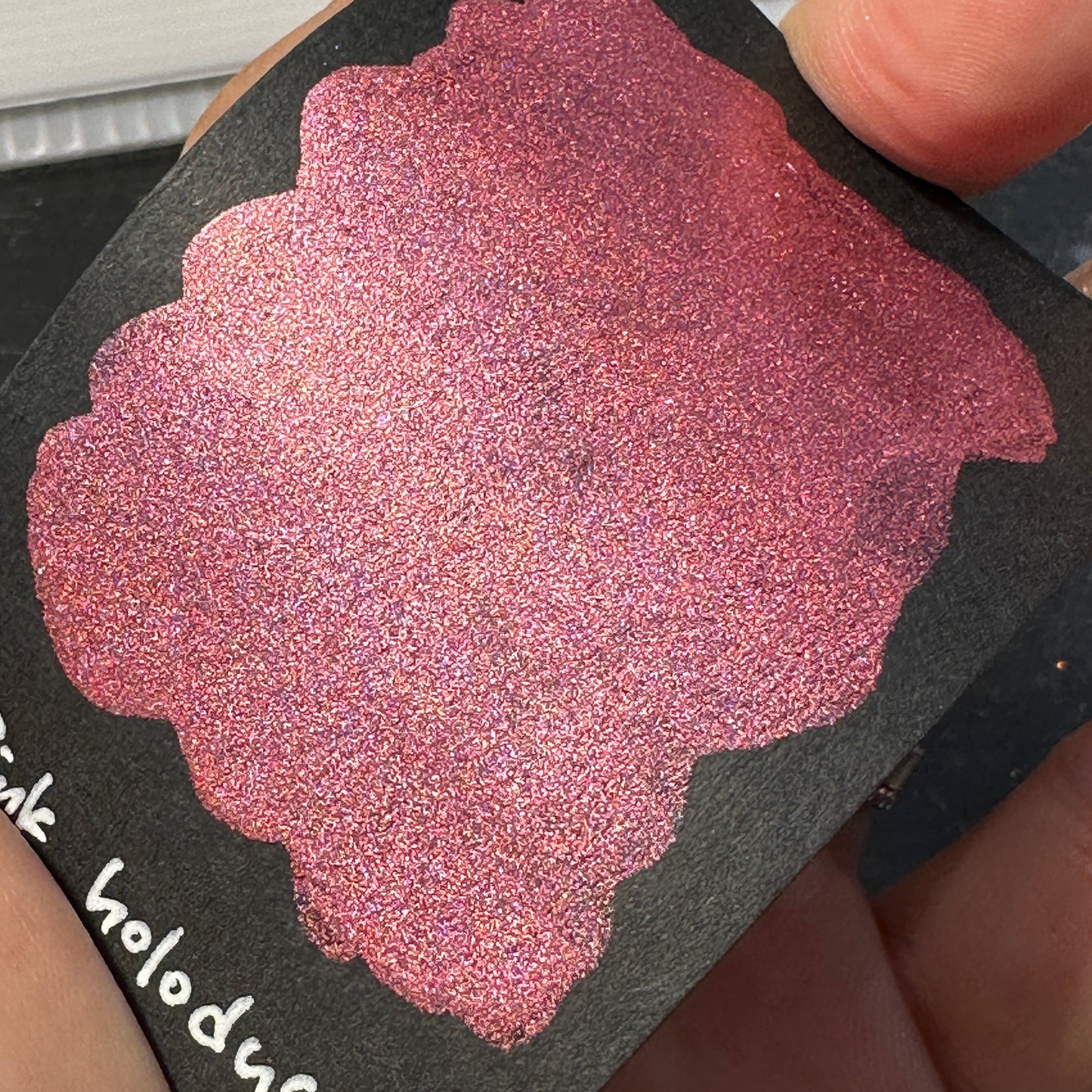 Limited PKHD pink holodust watercolor paint Half/Quarter pan