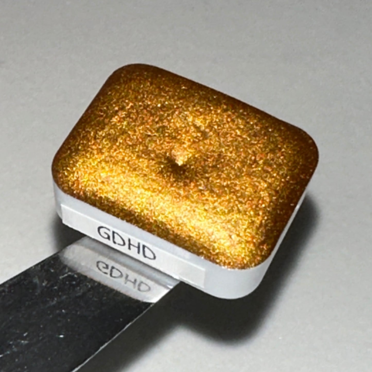 Limited GDHD gold holodust watercolor paint Half/Quarter pan