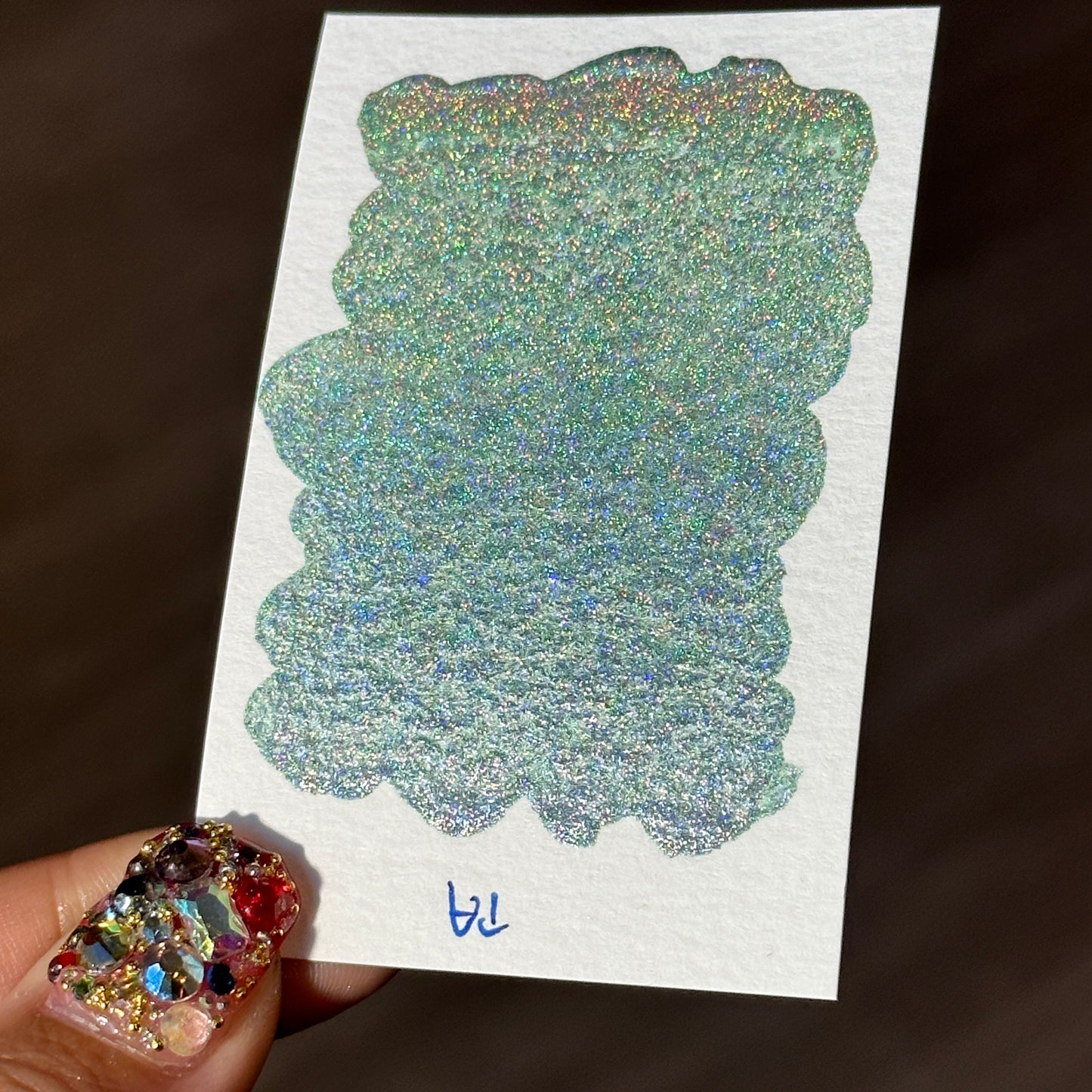 Vienna Half Renaissance series Handmade Colored Hologram Sparkle Watercolor Paint