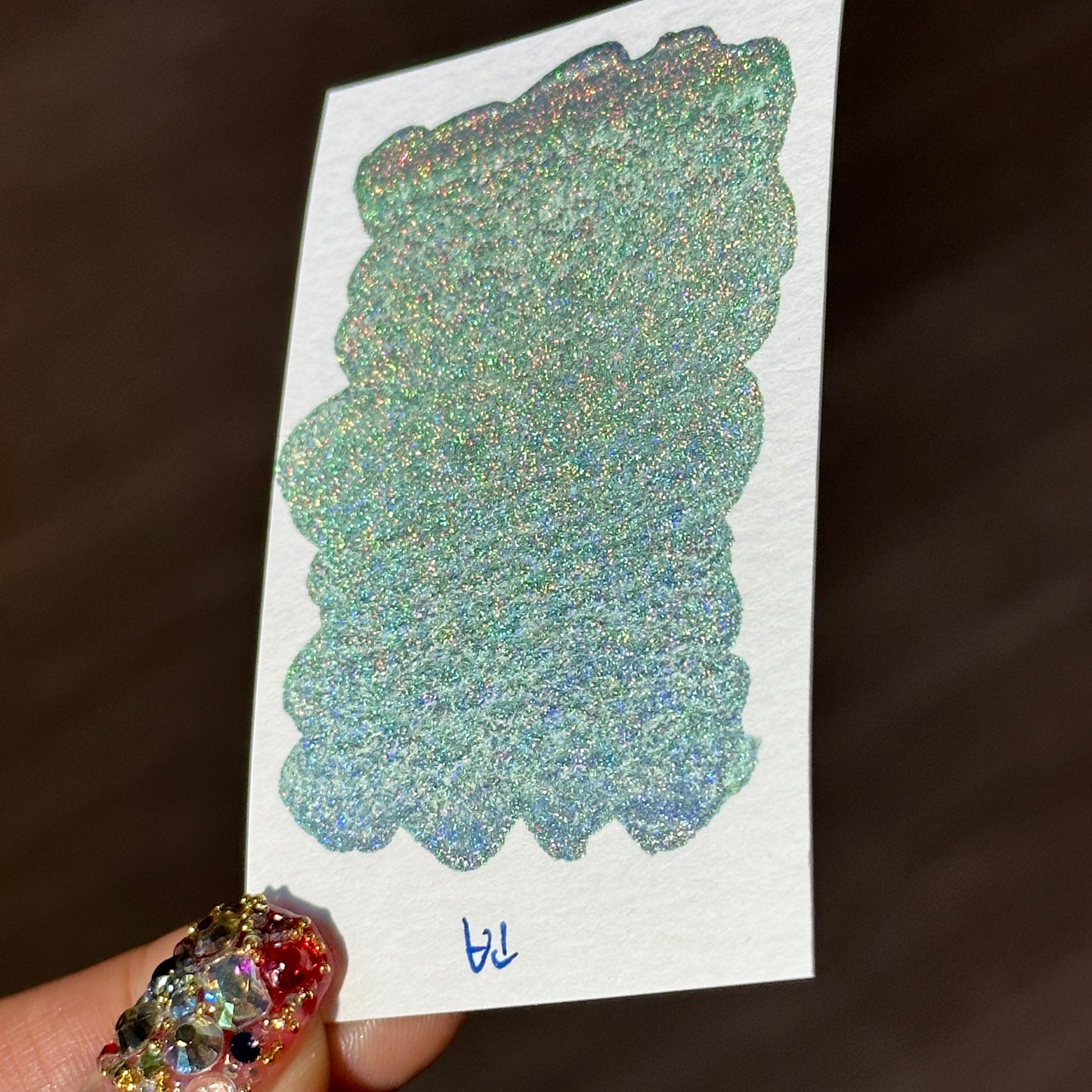 Vienna Half Renaissance series Handmade Colored Hologram Sparkle Watercolor Paint