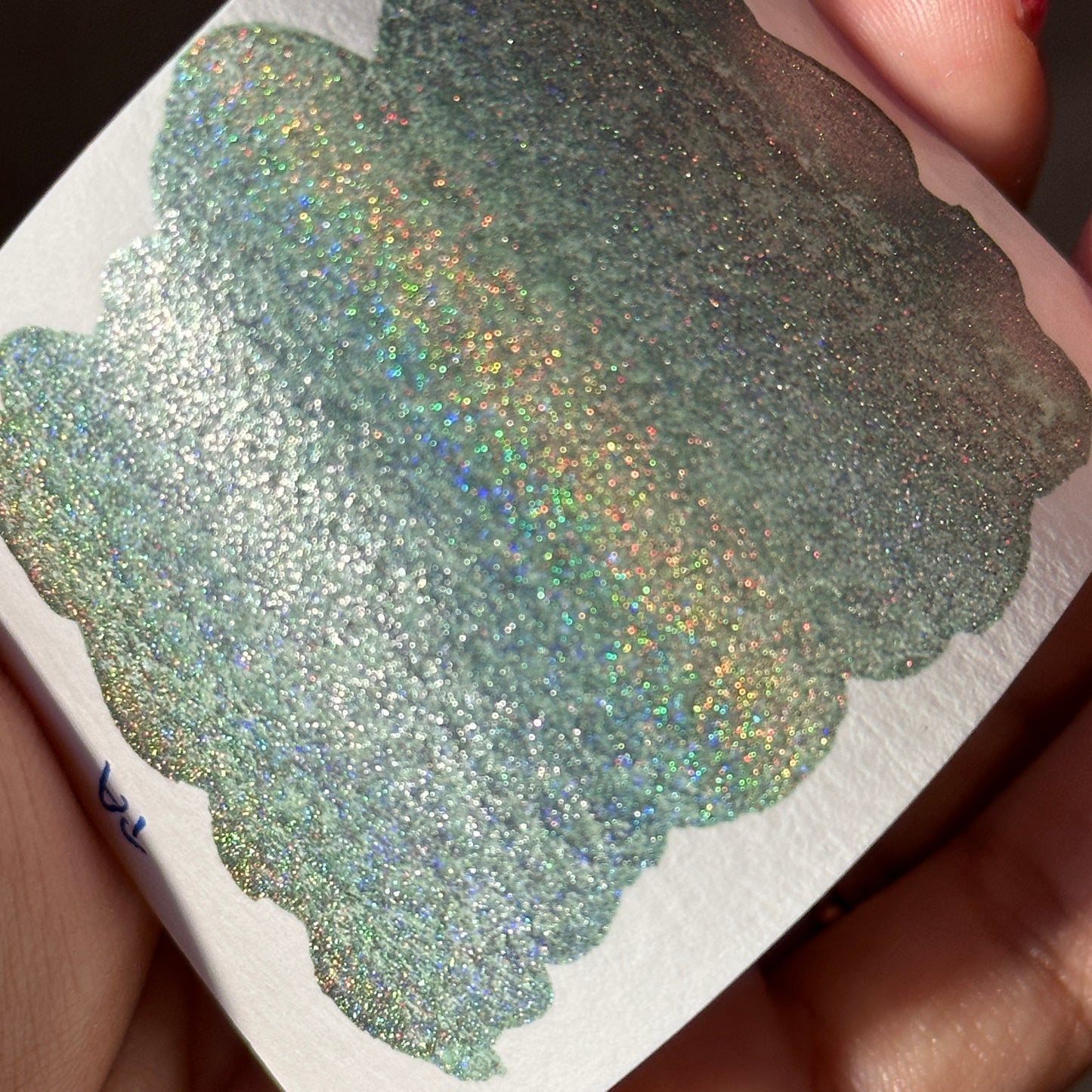 Vienna Half Renaissance series Handmade Colored Hologram Sparkle Watercolor Paint