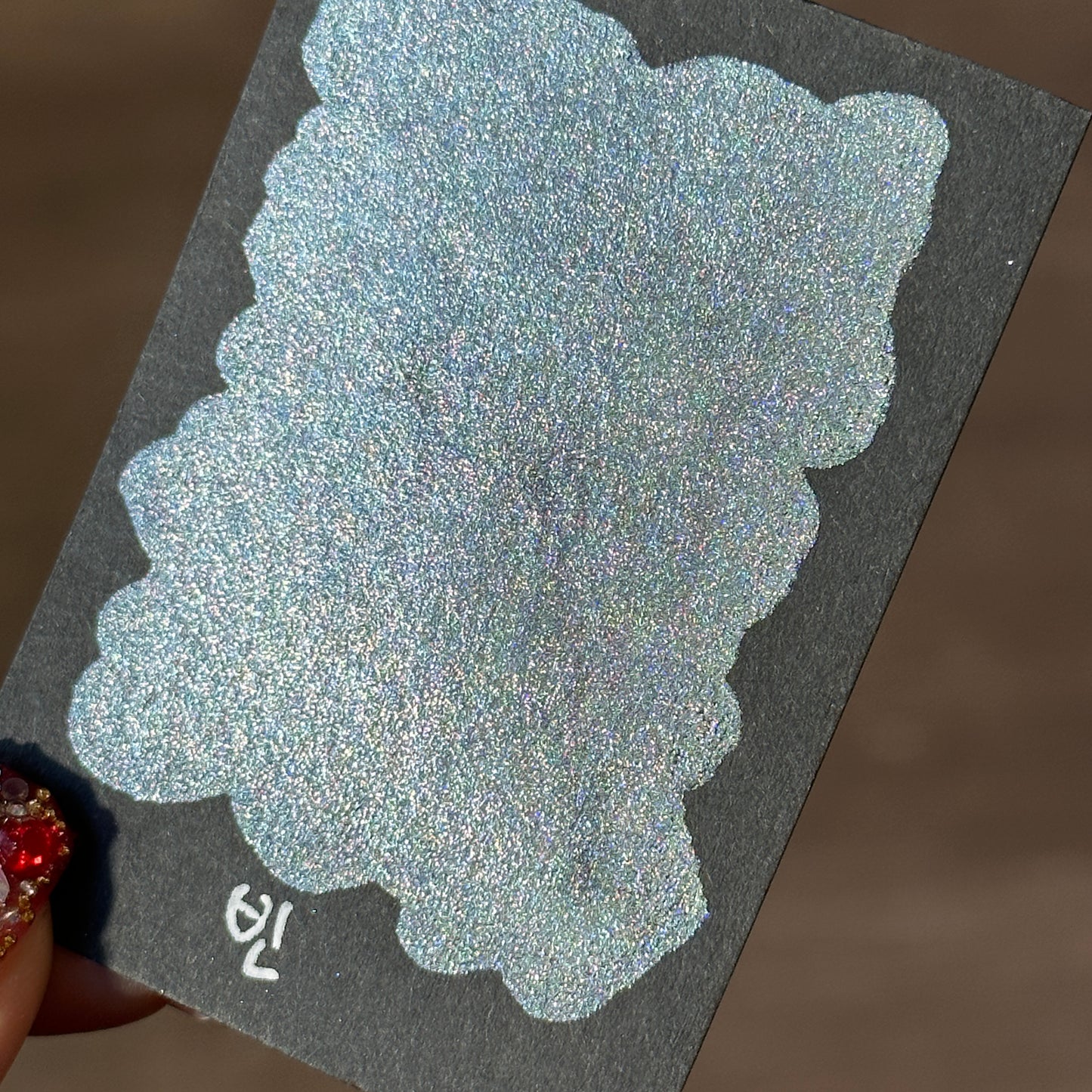 Vienna Half Renaissance series Handmade Colored Hologram Sparkle Watercolor Paint