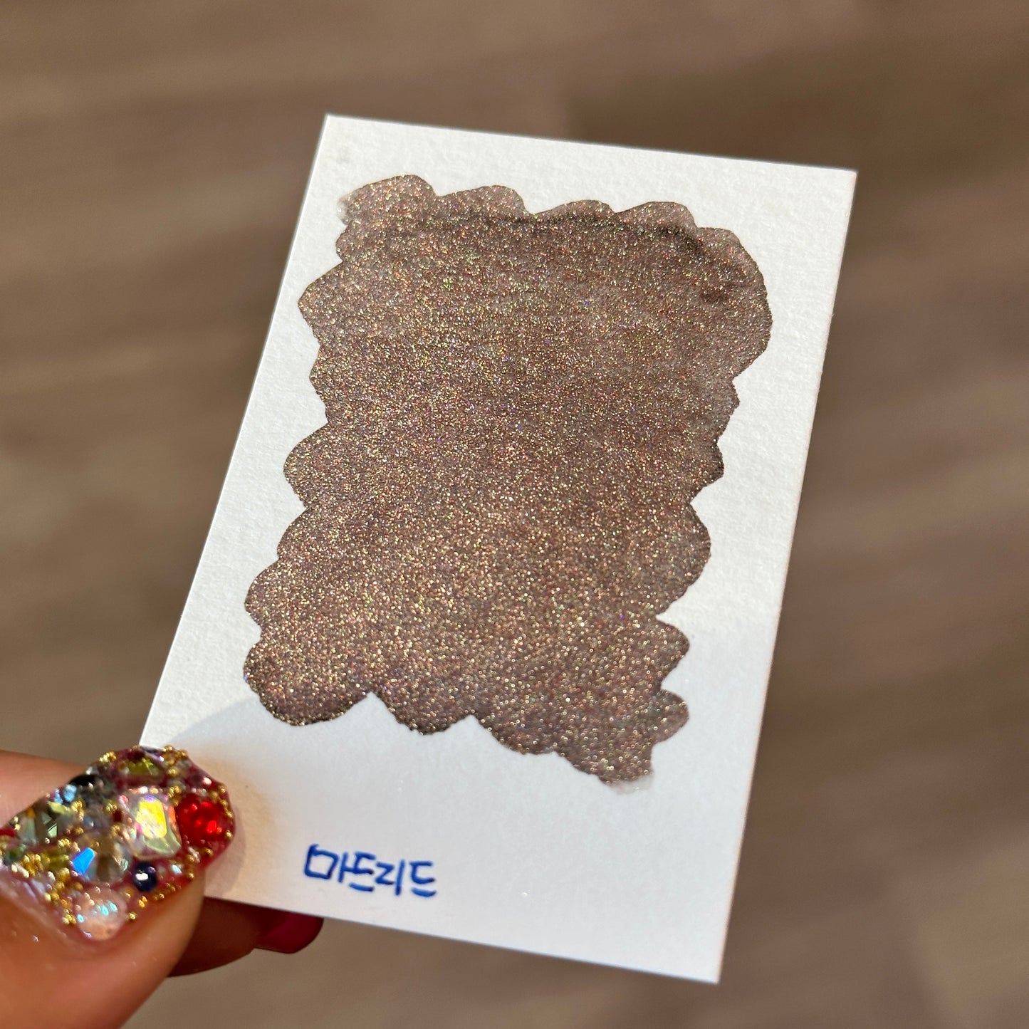 Limited Madrid Half Renaissance series Handmade Colored Hologram Sparkle Watercolor Paint