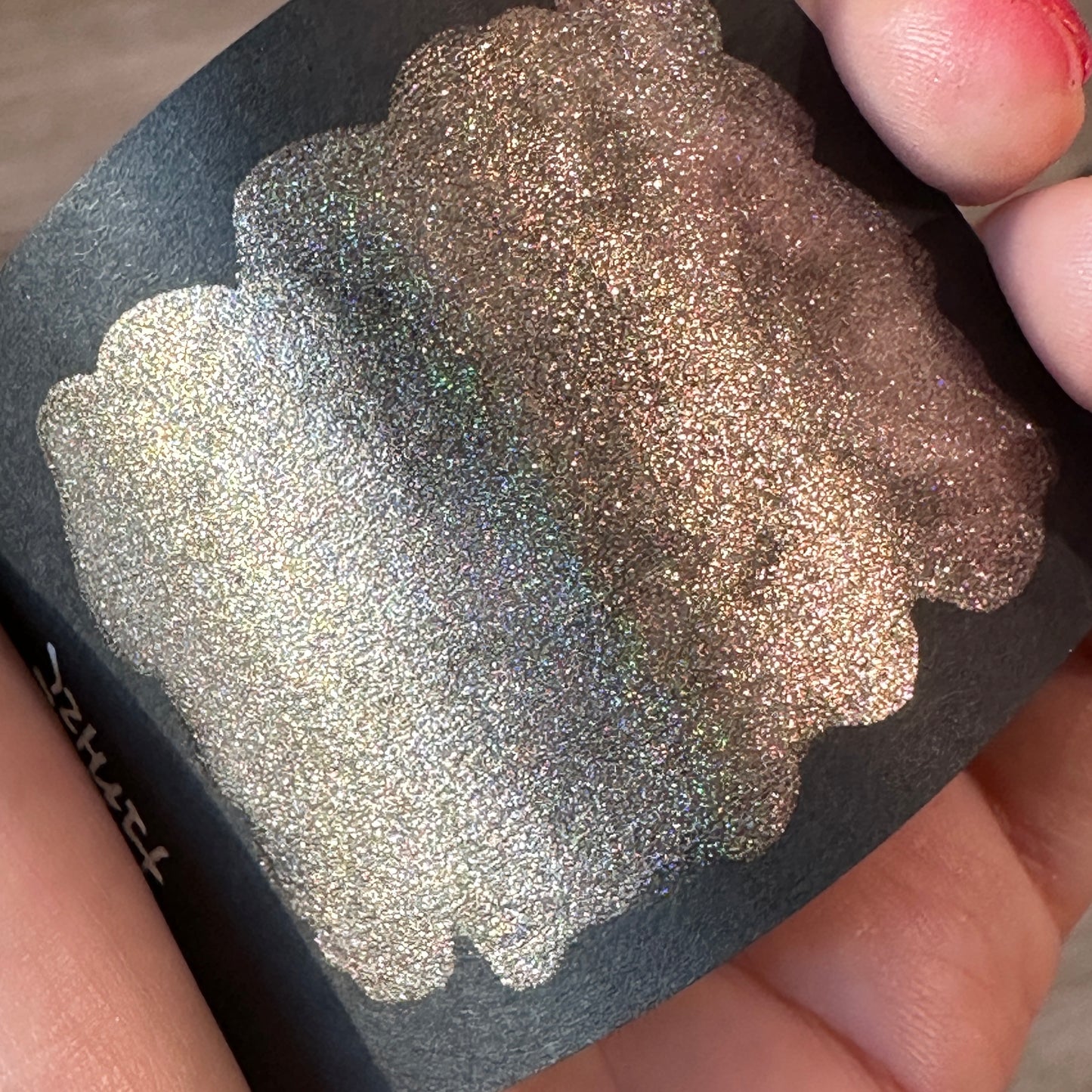 Limited Granada Half Renaissance series Handmade Colored Hologram Sparkle Watercolor Paint