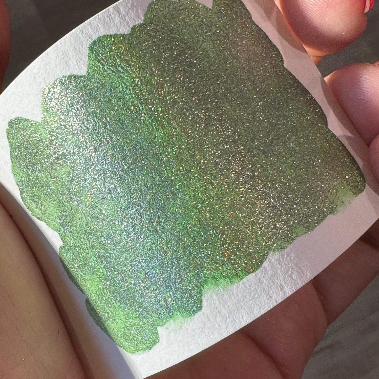Limited Sevilla Half Renaissance series Handmade Colored Hologram Sparkle Watercolor Paint
