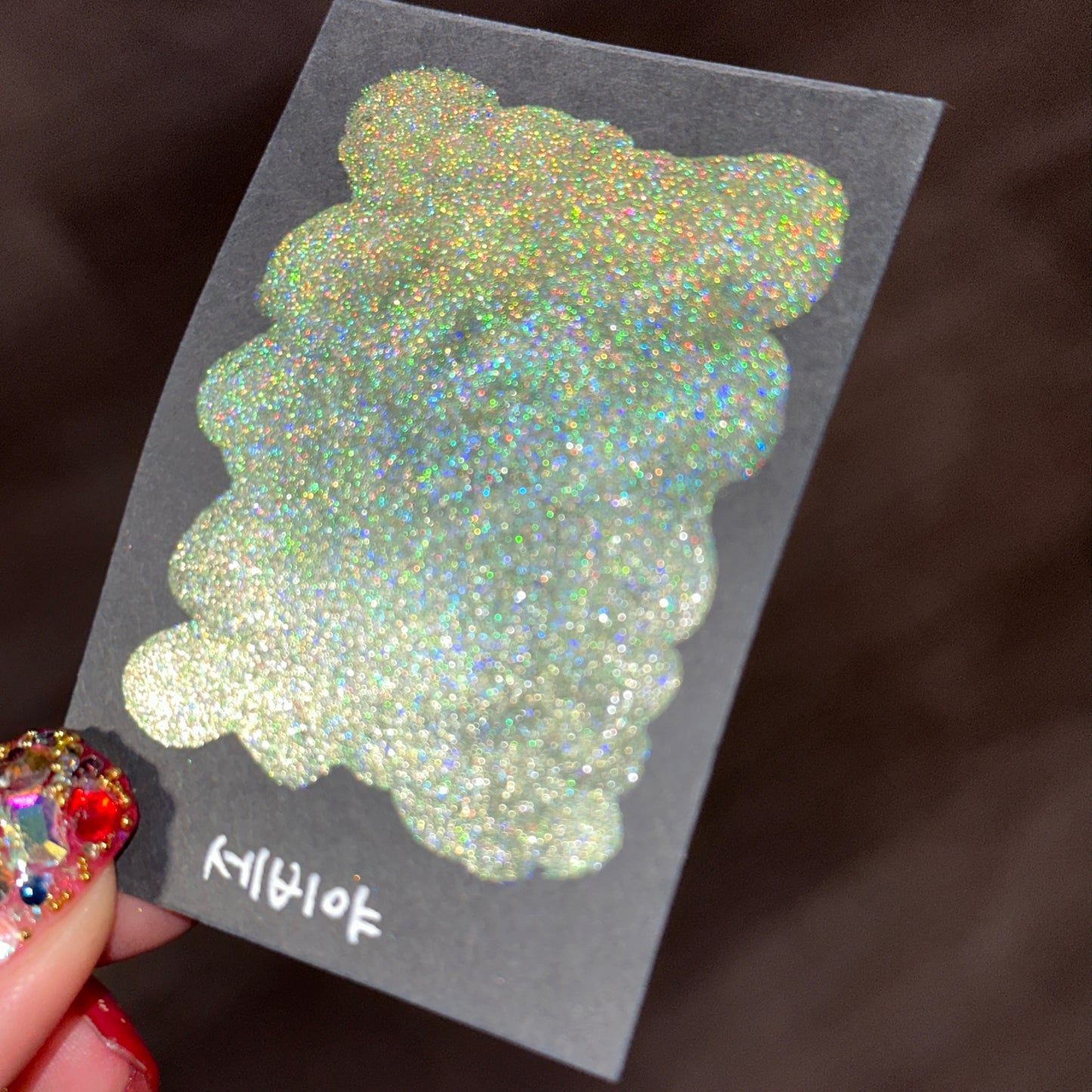 Limited Sevilla Half Renaissance series Handmade Colored Hologram Sparkle Watercolor Paint