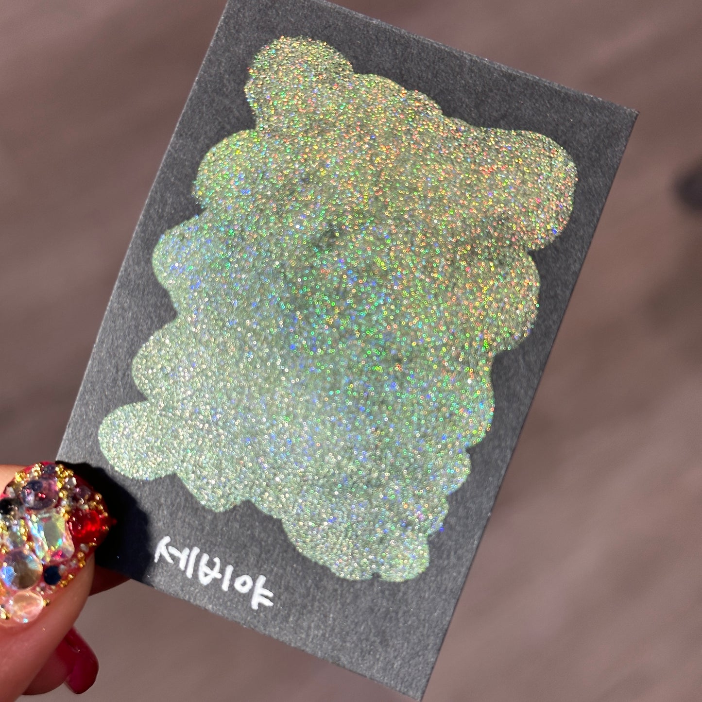 Limited Sevilla Half Renaissance series Handmade Colored Hologram Sparkle Watercolor Paint