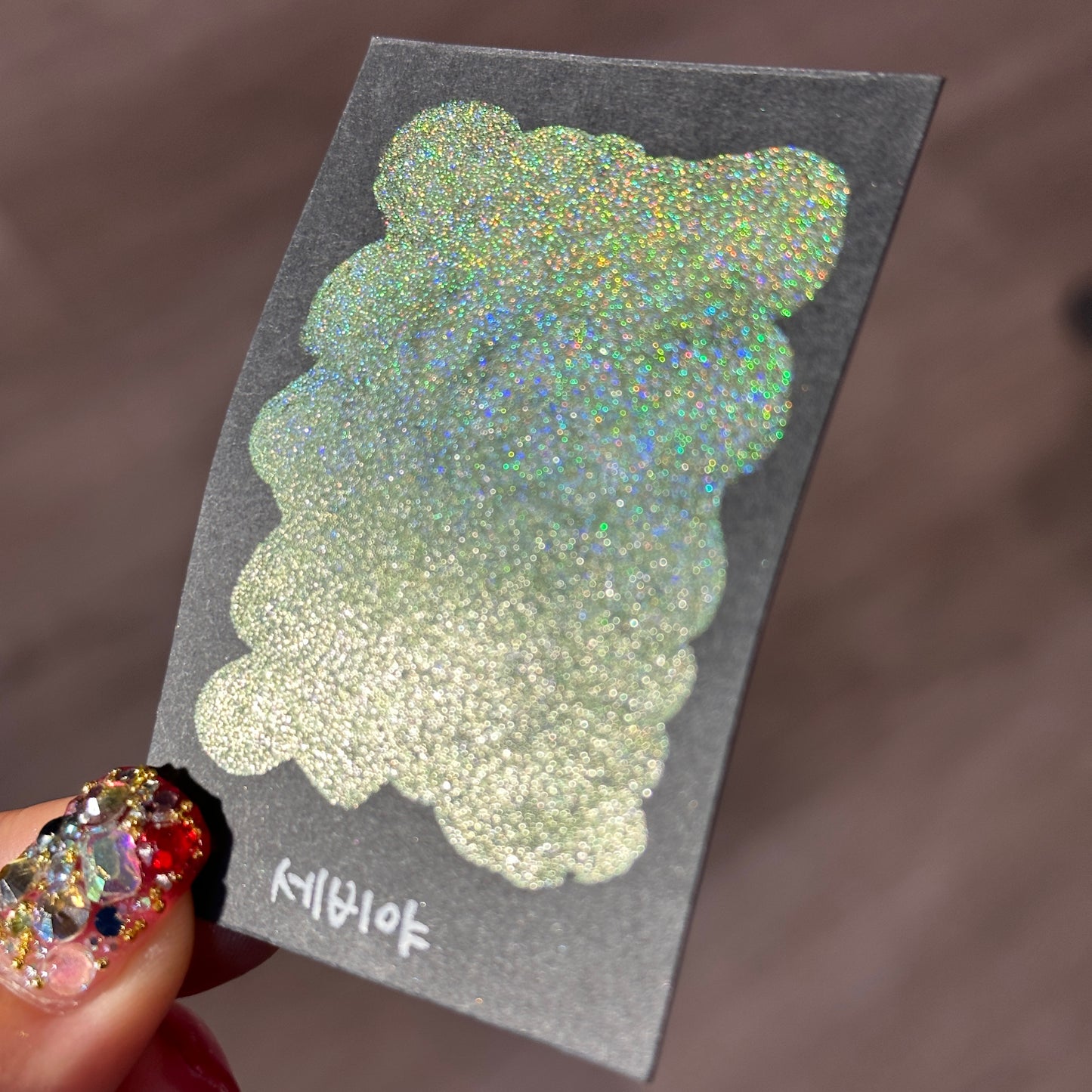 Limited Sevilla Half Renaissance series Handmade Colored Hologram Sparkle Watercolor Paint