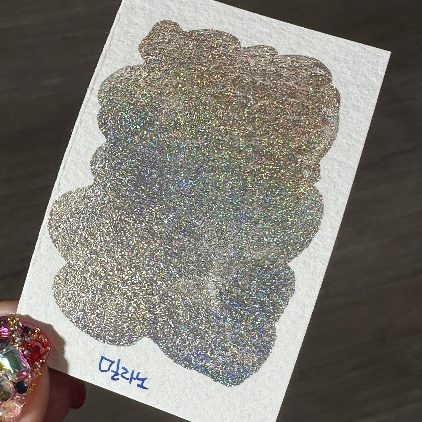 Milan Half Renaissance series Handmade Colored Hologram Sparkle Watercolor Paint