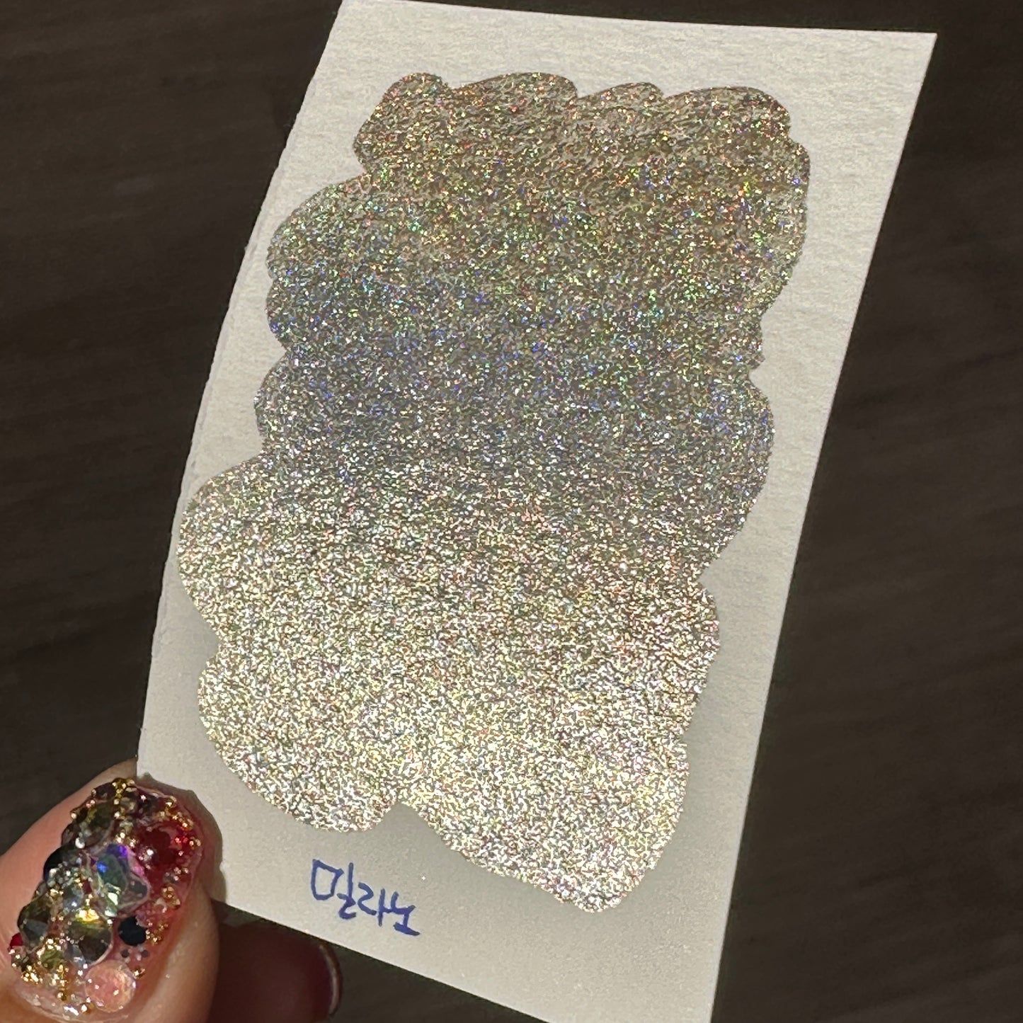 Milan Half Renaissance series Handmade Colored Hologram Sparkle Watercolor Paint