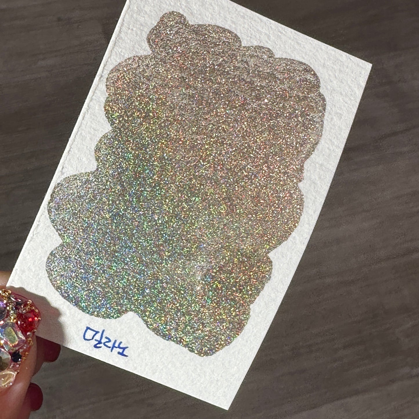 Milan Half Renaissance series Handmade Colored Hologram Sparkle Watercolor Paint