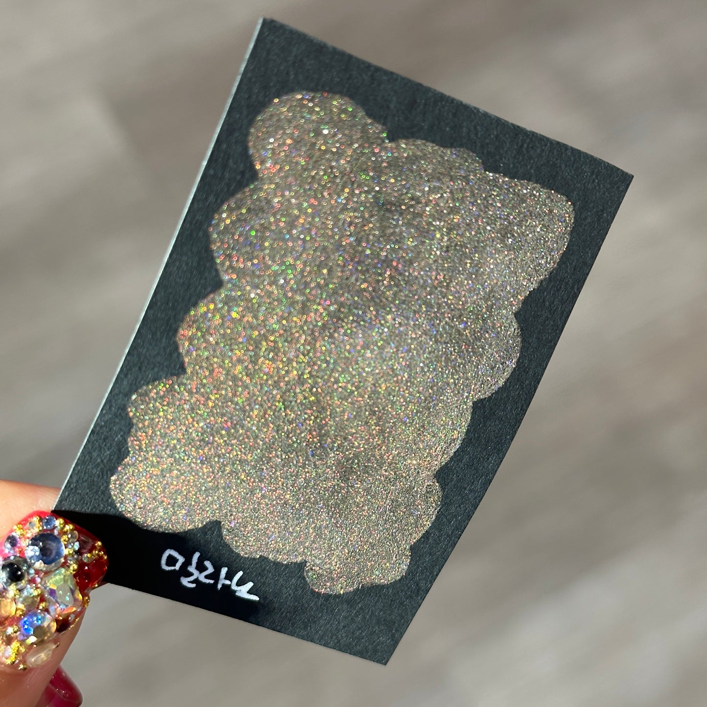 Milan Half Renaissance series Handmade Colored Hologram Sparkle Watercolor Paint