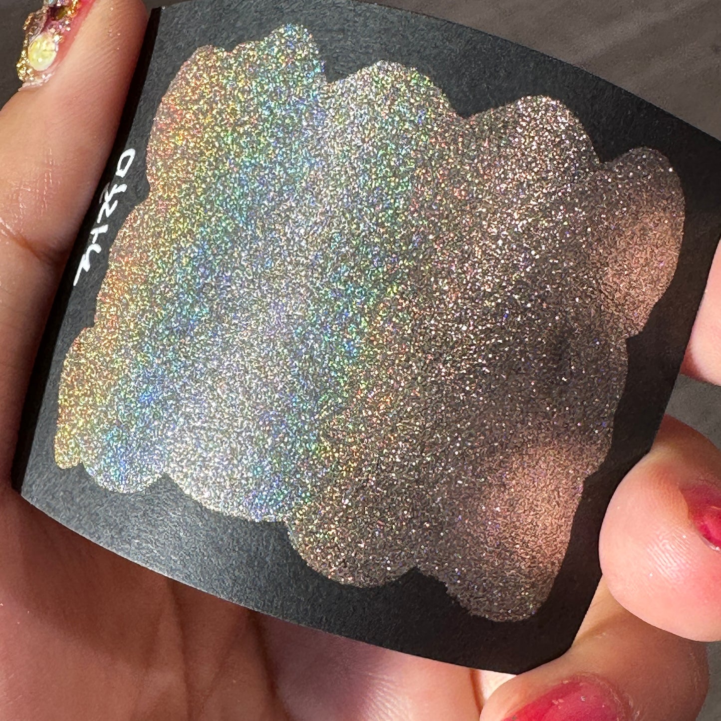 Milan Half Renaissance series Handmade Colored Hologram Sparkle Watercolor Paint