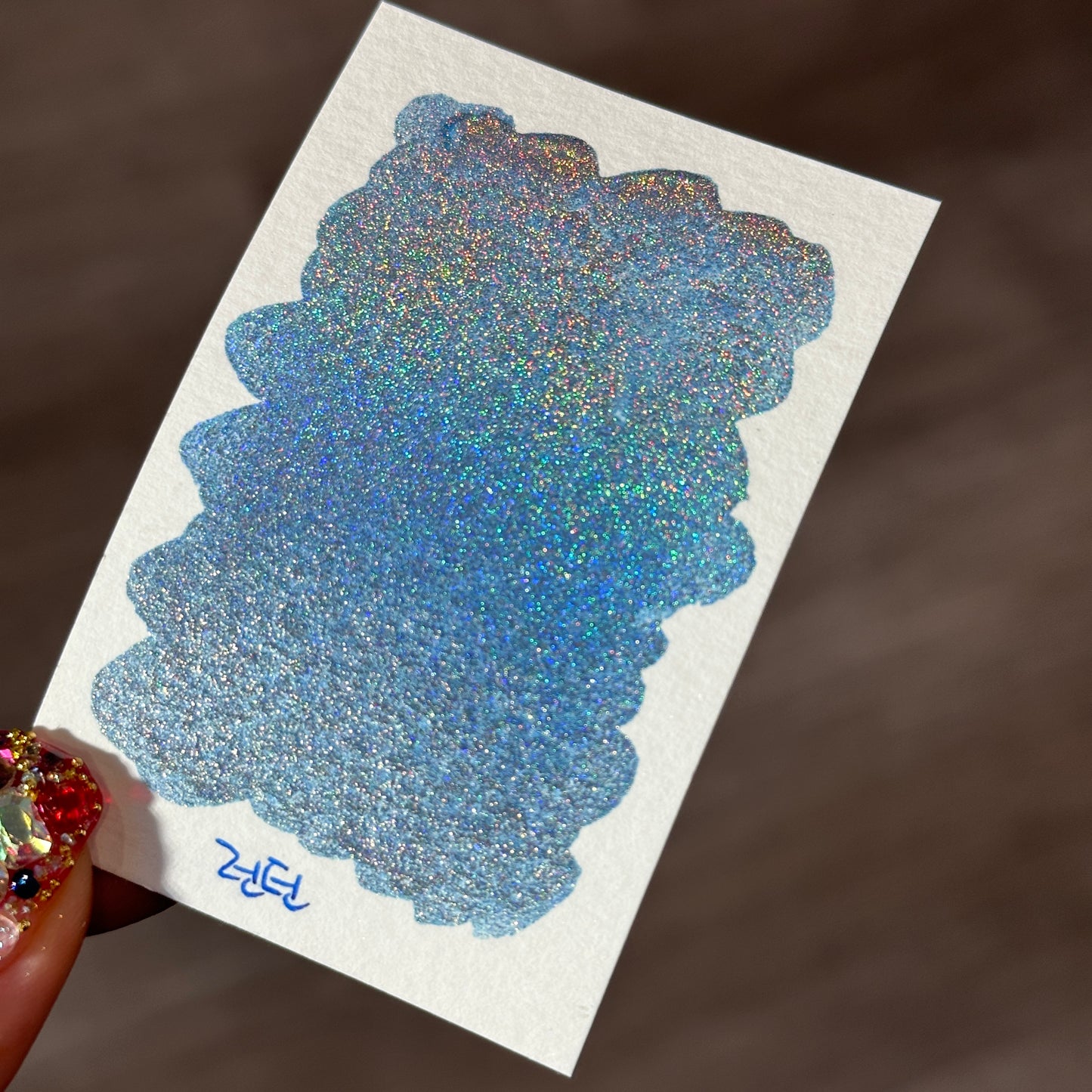 London Half Renaissance series Handmade Colored Hologram Sparkle Watercolor Paint