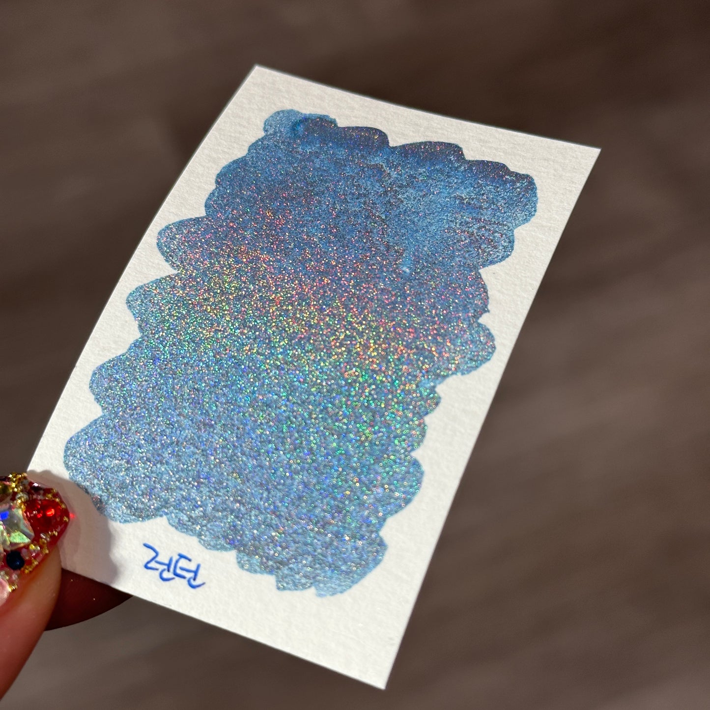 London Half Renaissance series Handmade Colored Hologram Sparkle Watercolor Paint