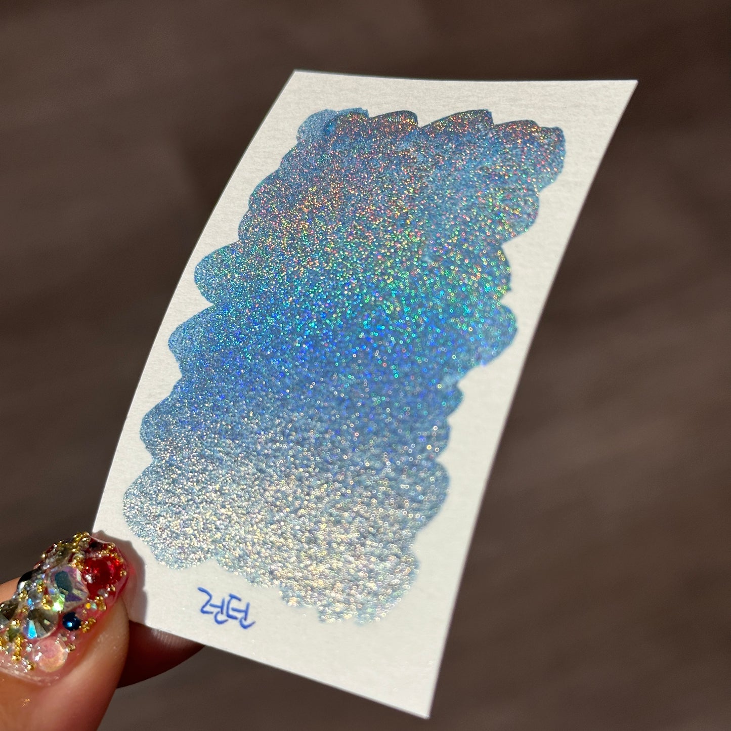 London Half Renaissance series Handmade Colored Hologram Sparkle Watercolor Paint