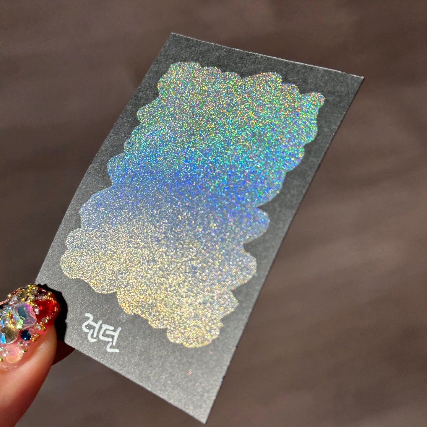 London Half Renaissance series Handmade Colored Hologram Sparkle Watercolor Paint