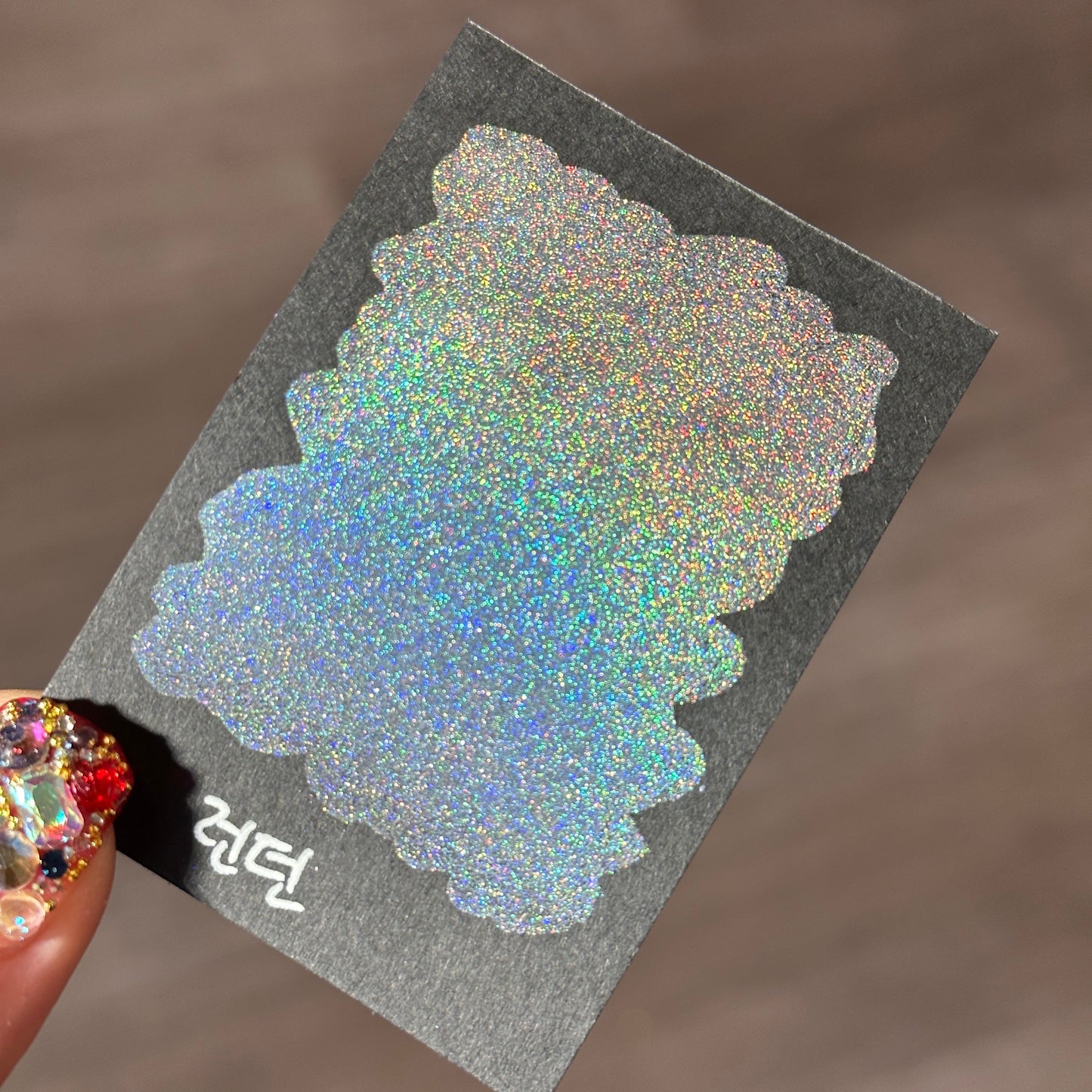 London Half Renaissance series Handmade Colored Hologram Sparkle Watercolor Paint