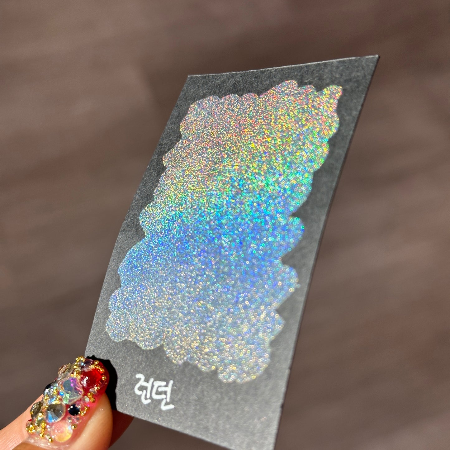 London Half Renaissance series Handmade Colored Hologram Sparkle Watercolor Paint