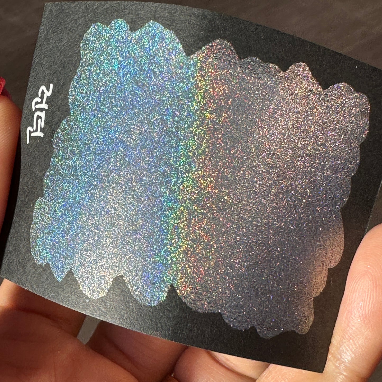 London Half Renaissance series Handmade Colored Hologram Sparkle Watercolor Paint