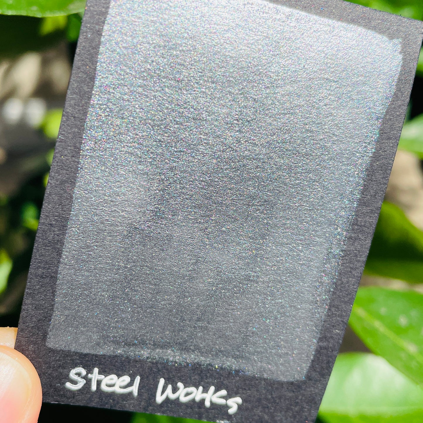 Steel Work grey watercolor paints Half pans