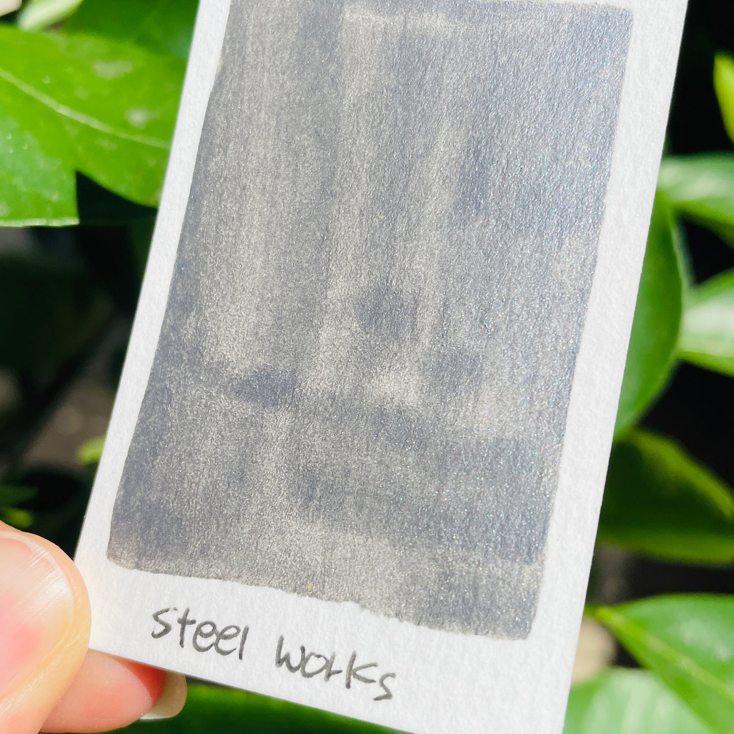 Steel Work grey watercolor paints Half pans