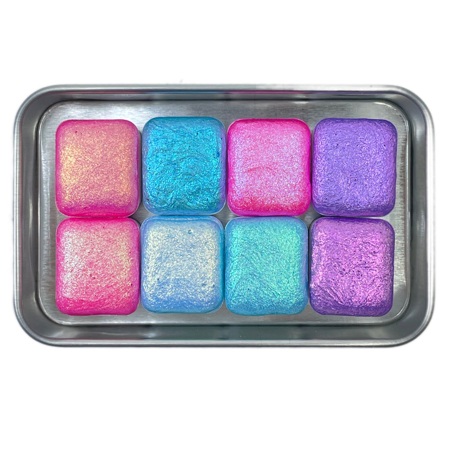 Disney princess Half set Handmade color shift shimmer watercolor paint