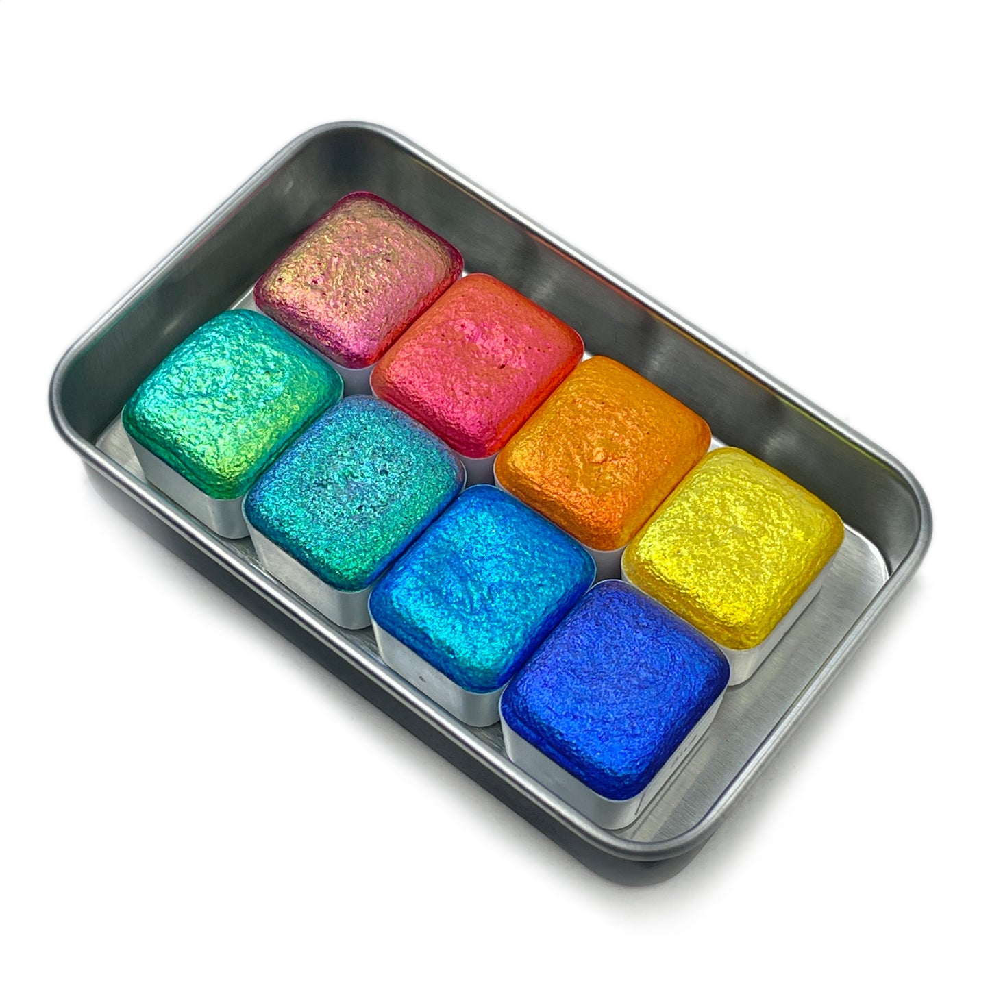 Rainbow CS Half set handmade super color shift watercolor paints