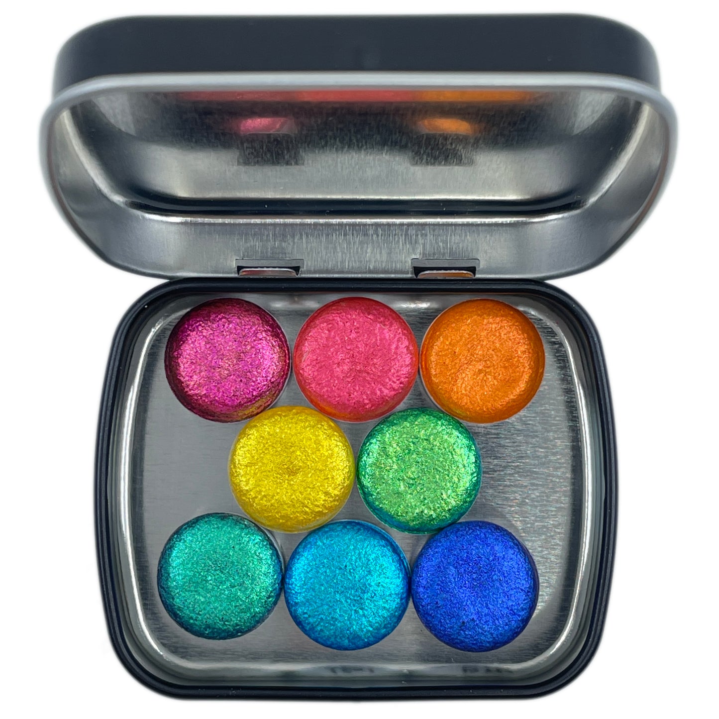 Button Rainbow CS set handmade super color shift watercolor paints