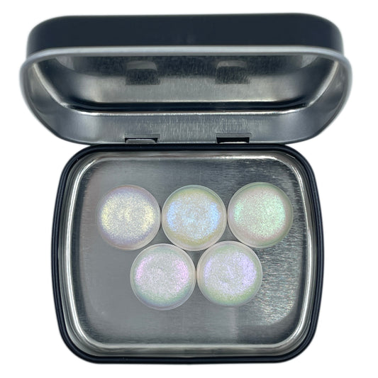 Button Fairy CS set handmade color shift shimmer watercolor paint