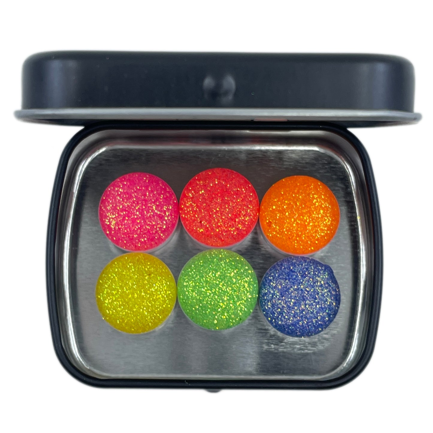 Button Jelly bean set for Handmade Chunky glitter watercolor paints