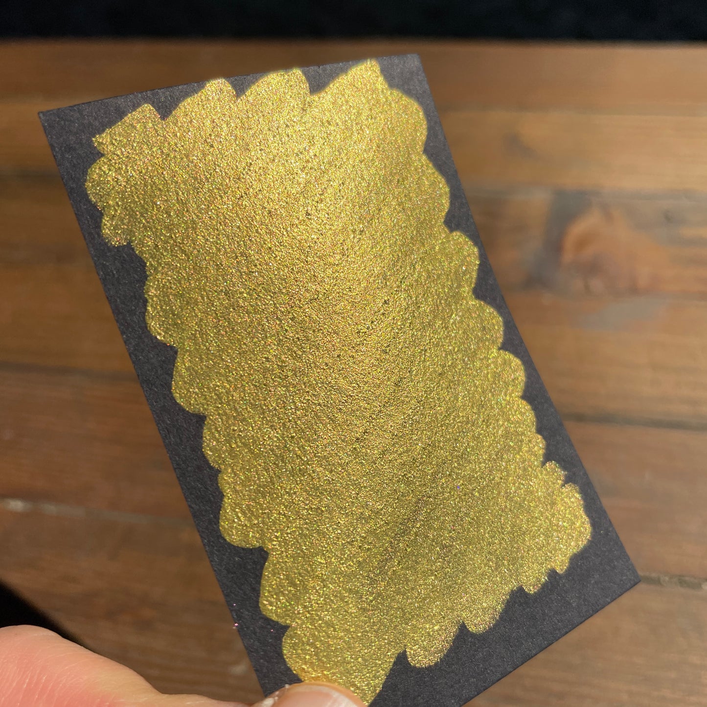 Golden Olive watercolor paints Half pans