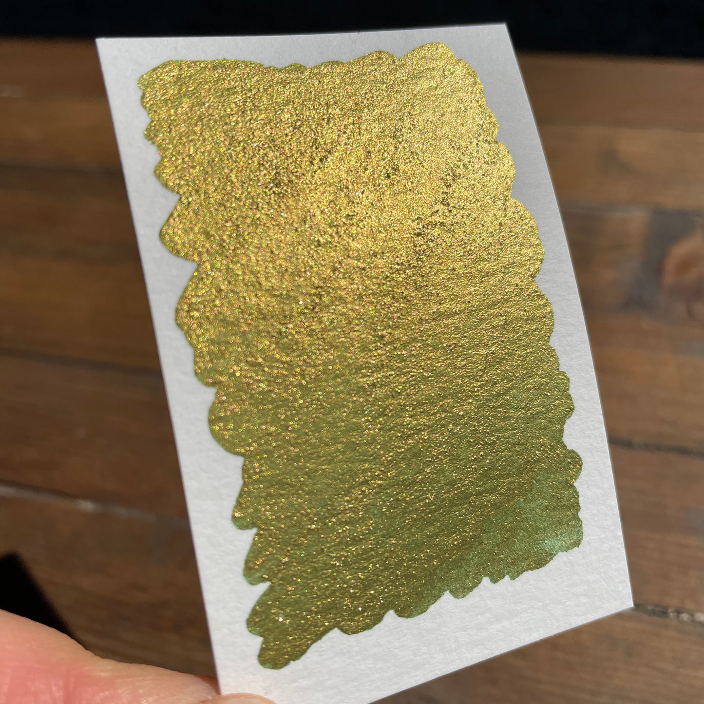 Golden Olive watercolor paints Half pans