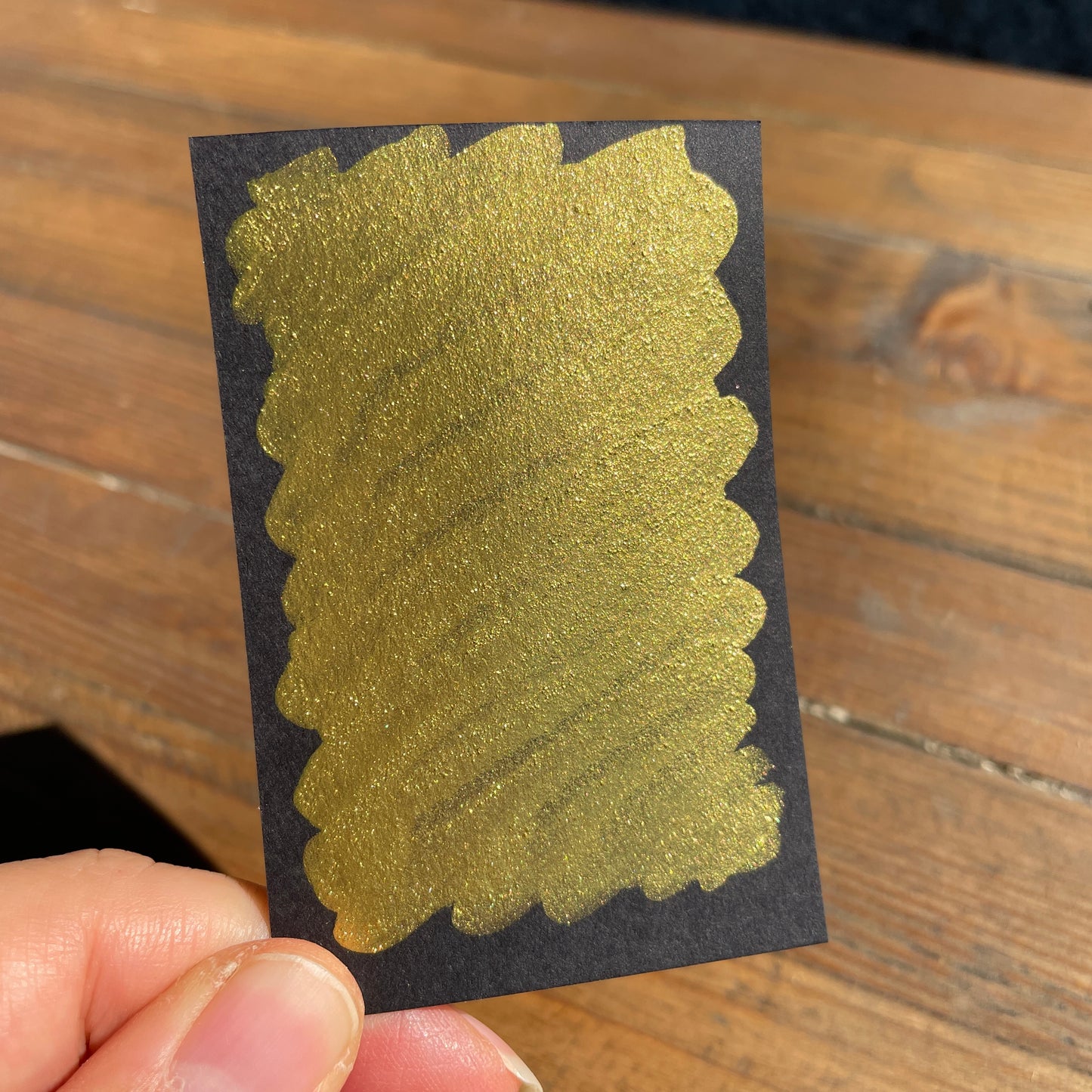 Golden Olive watercolor paints Half pans